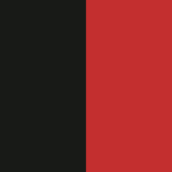Pepperell Rexlace Duo - Close-up of Black and Red Duo Lacing