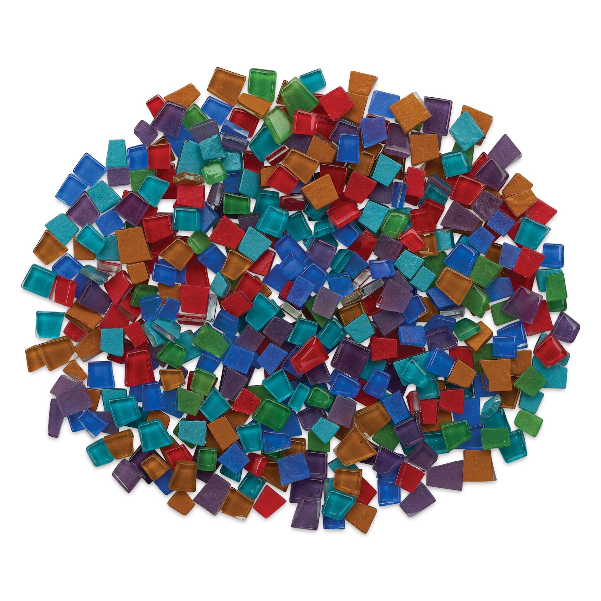 Crafter's Cut Pre-Cut Mosaic Assortment - Basic Assortment, 5 lb
