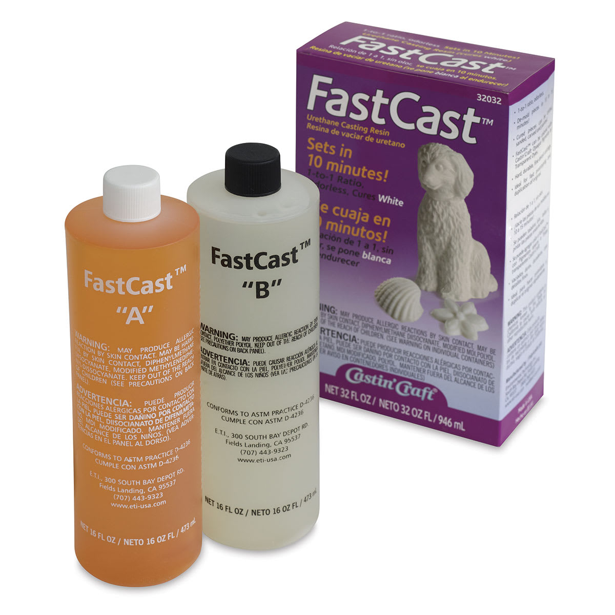 FastCast Urethane Casting Resin - 32 oz