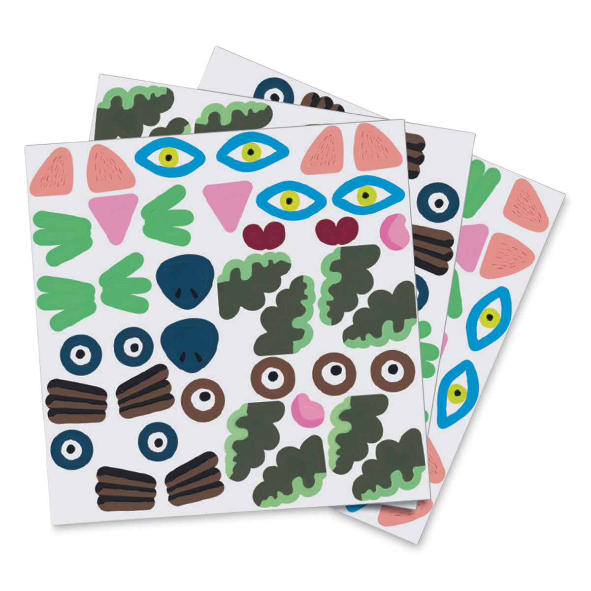 Djeco Origami Kit - Animals (Sticker sheets)
