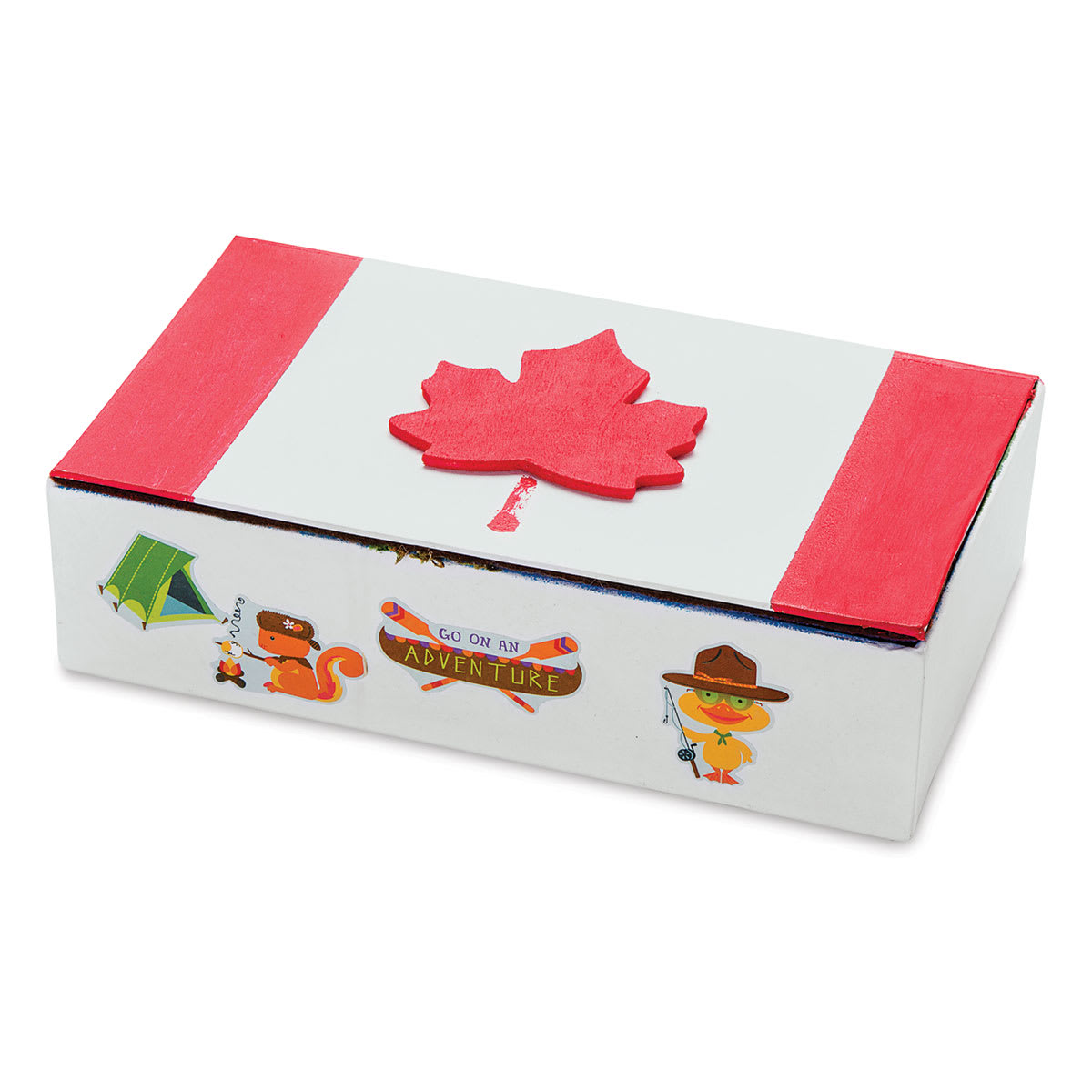 Darice Craft Box - Large Rectangle (Finished example)