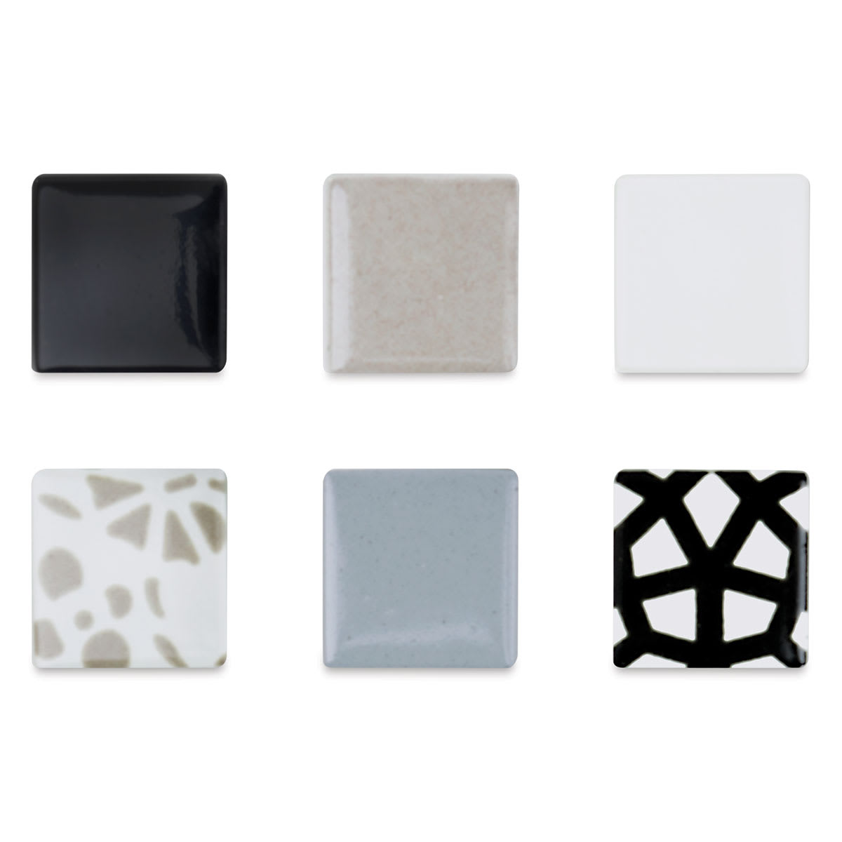Mosaic Mercantile Patchwork Tiles - Black/Grey (Tile patterns shown)