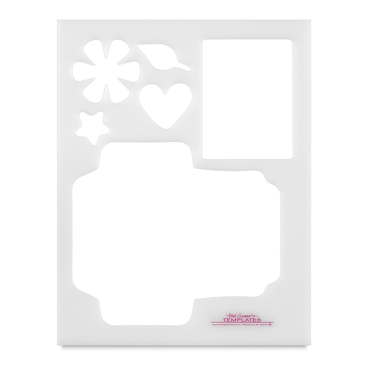 Arnold Grummer's Template Collections - Single Note and Envelope Template