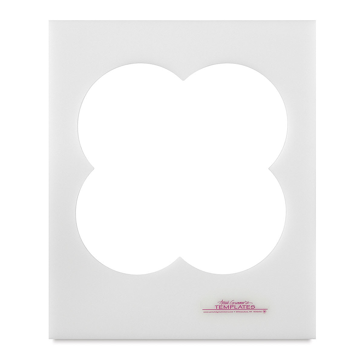 Arnold Grummer's Template Collections - Single 4 Petal Envelope Template