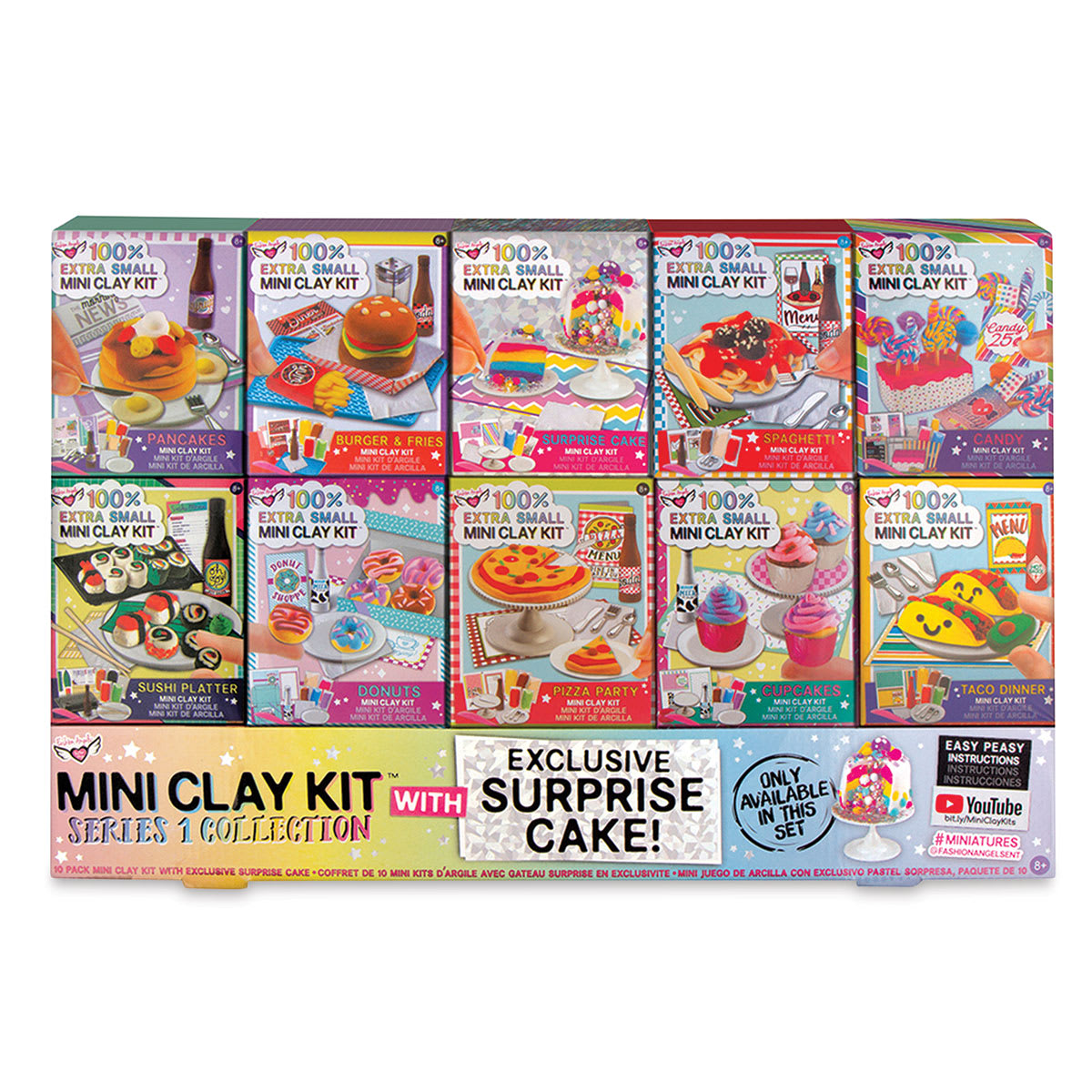 Fashion Angels Extra Small Mini Clay Kits