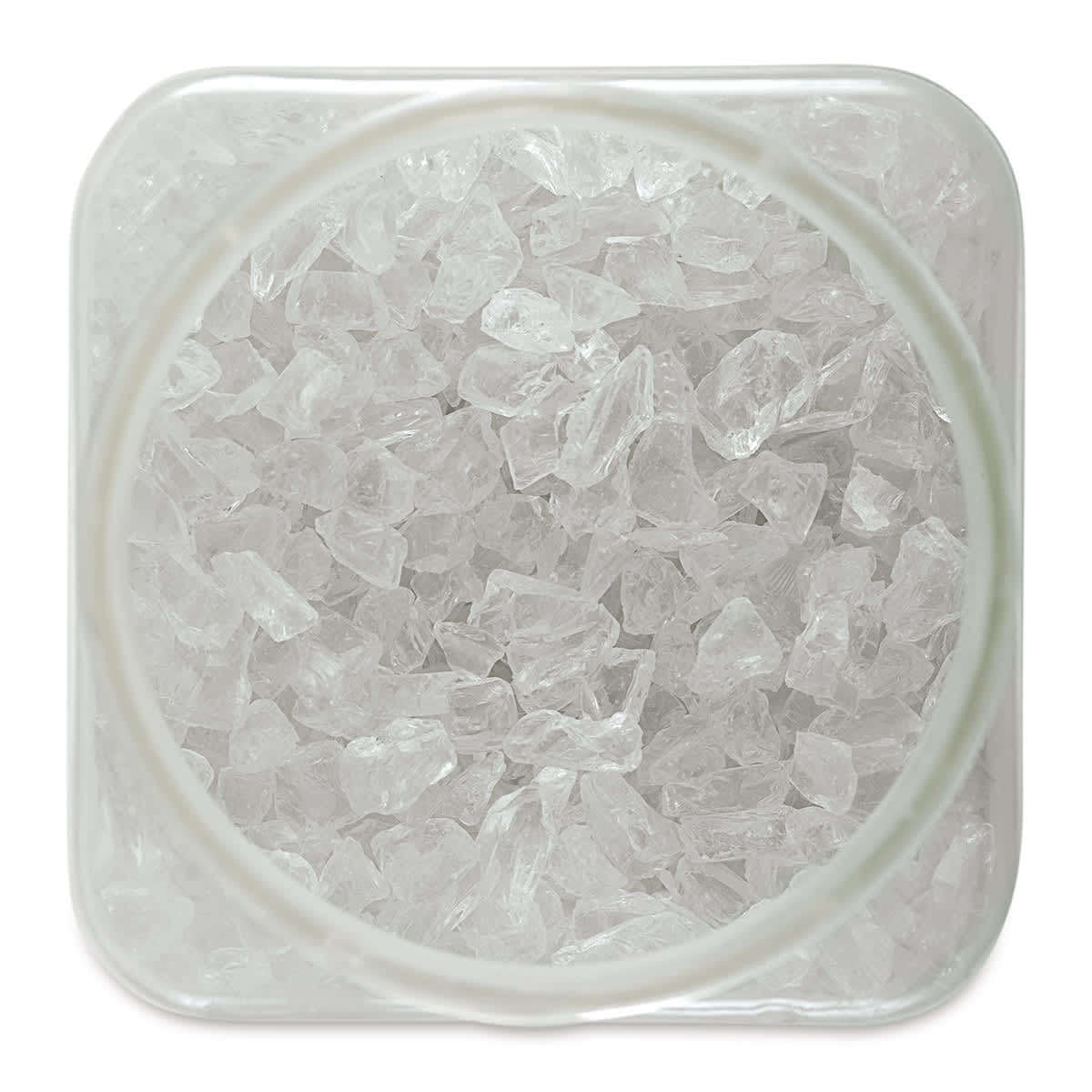 Darice Glass Chips - Clear, 500 g