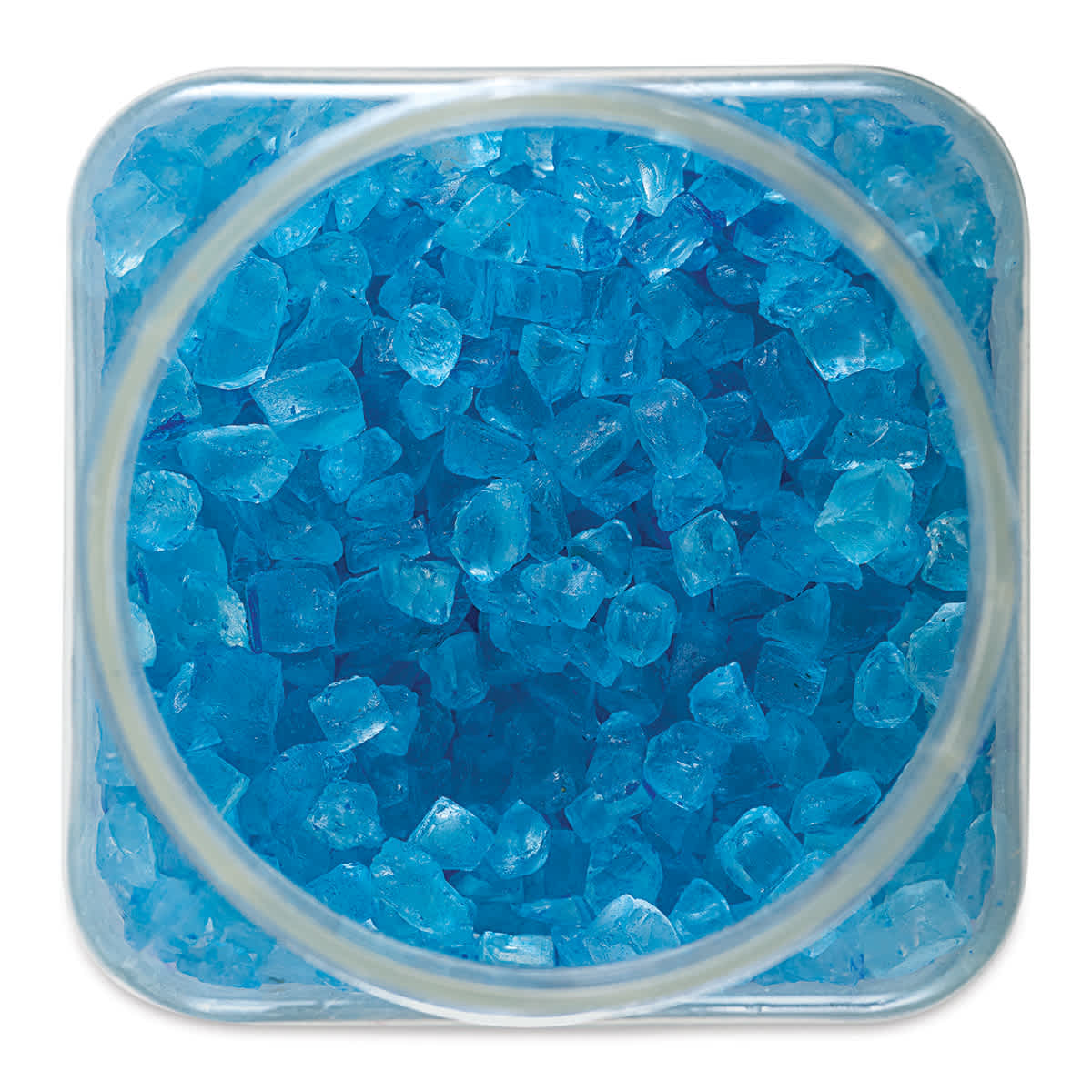 Darice Glass Chips - Blue, 500 g