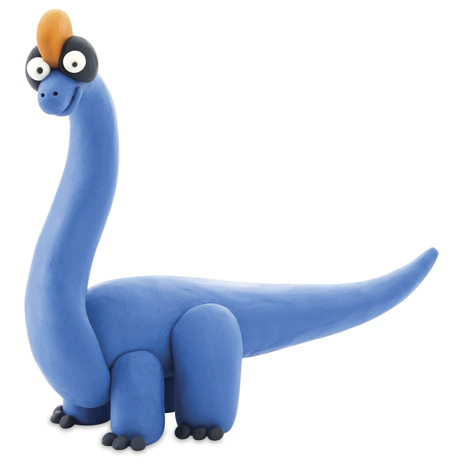 Fat Brain Toys Hey Clay Kit - Dinosaurs - finished brontosaurus example