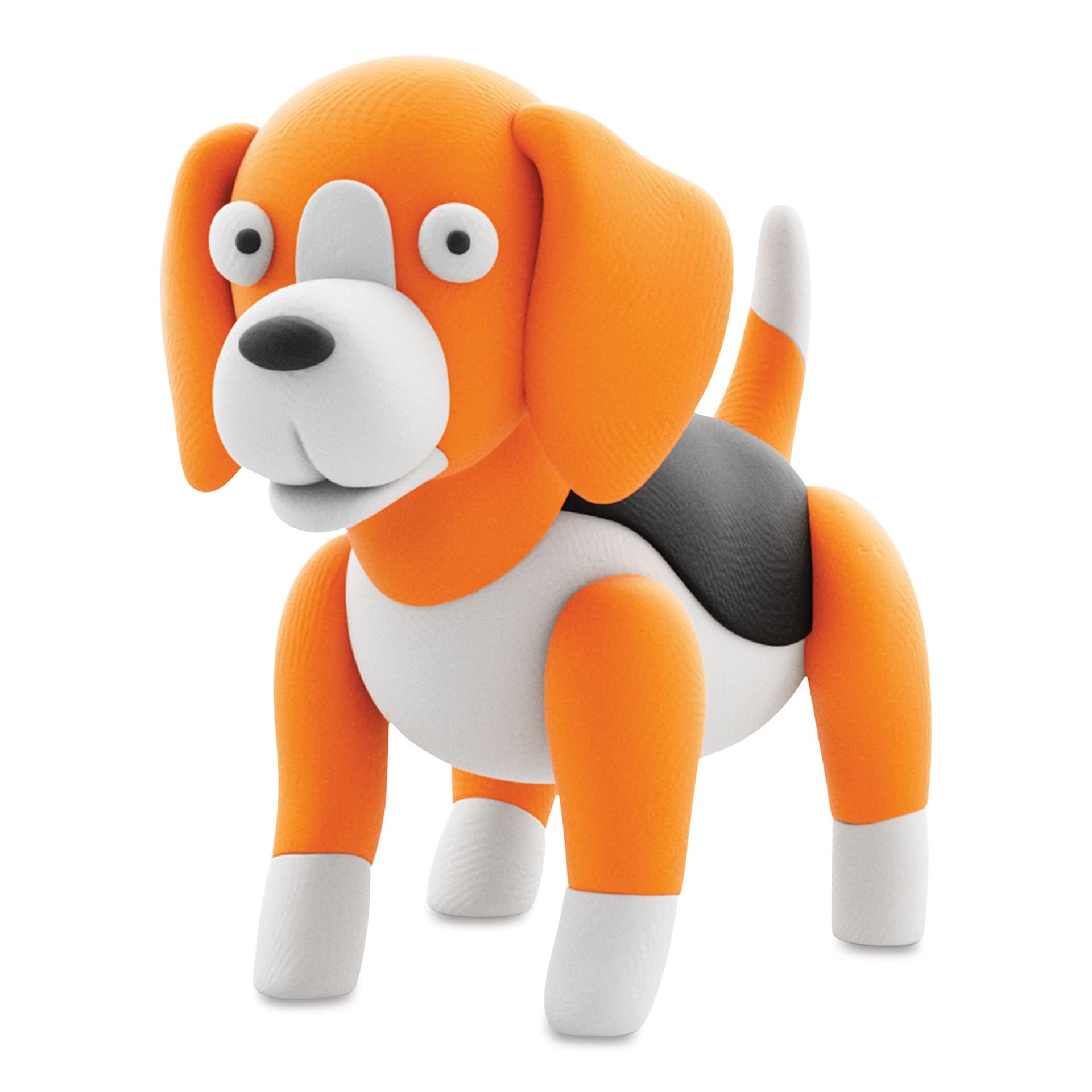 Fat Brain Toys Hey Clay Kit - Dog Buddies finished beagle project example
