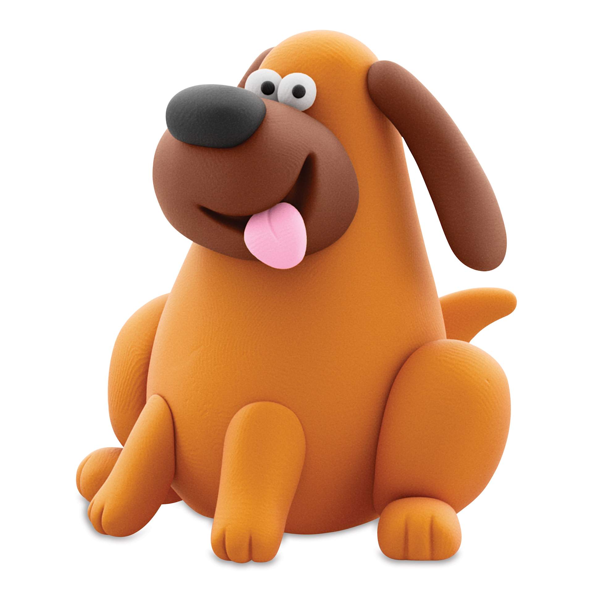 Fat Brain Toys Hey Clay Kit - Dog Buddies finished project example