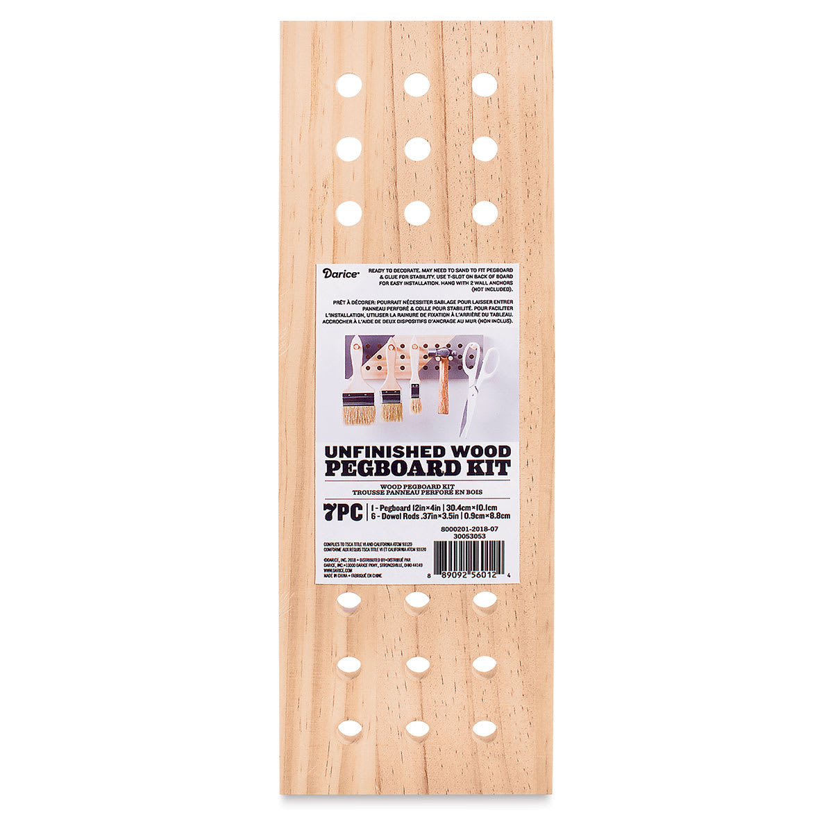 Darice Wood Pegboard System Kits
