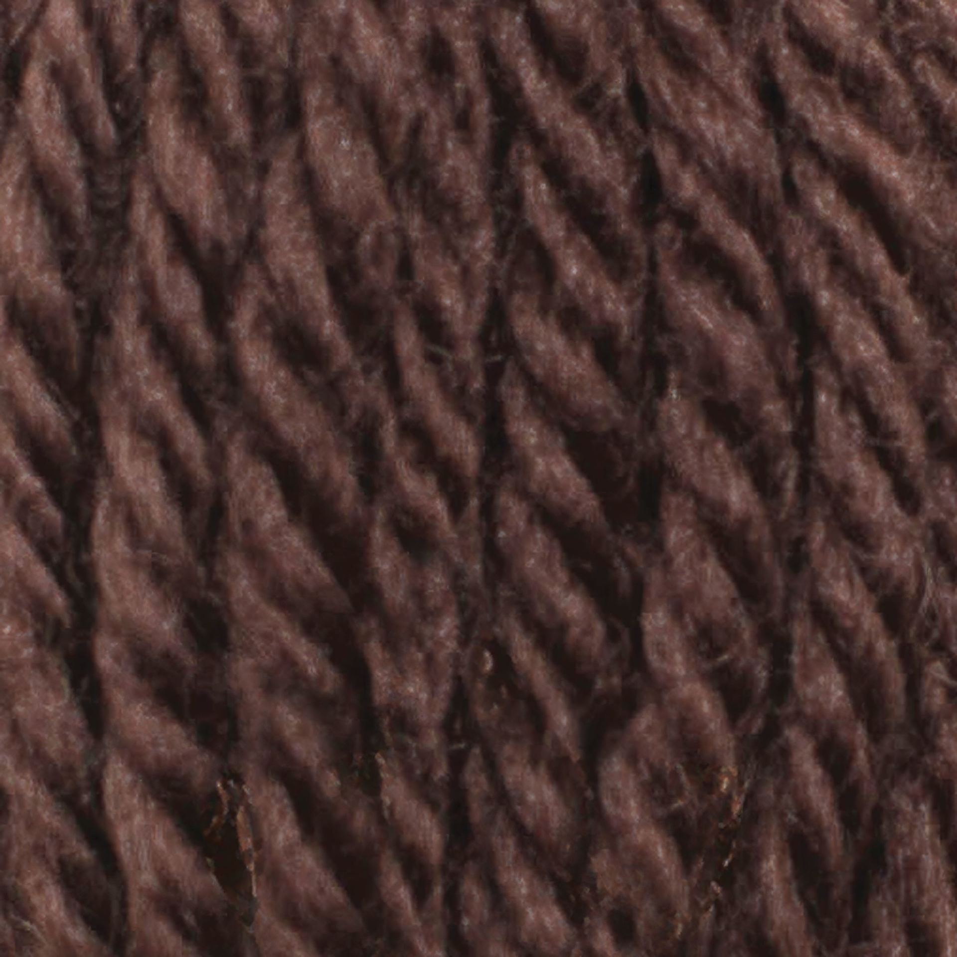 DMC Tapestry Wool - 7801 Very Dark Puce close up showing texture