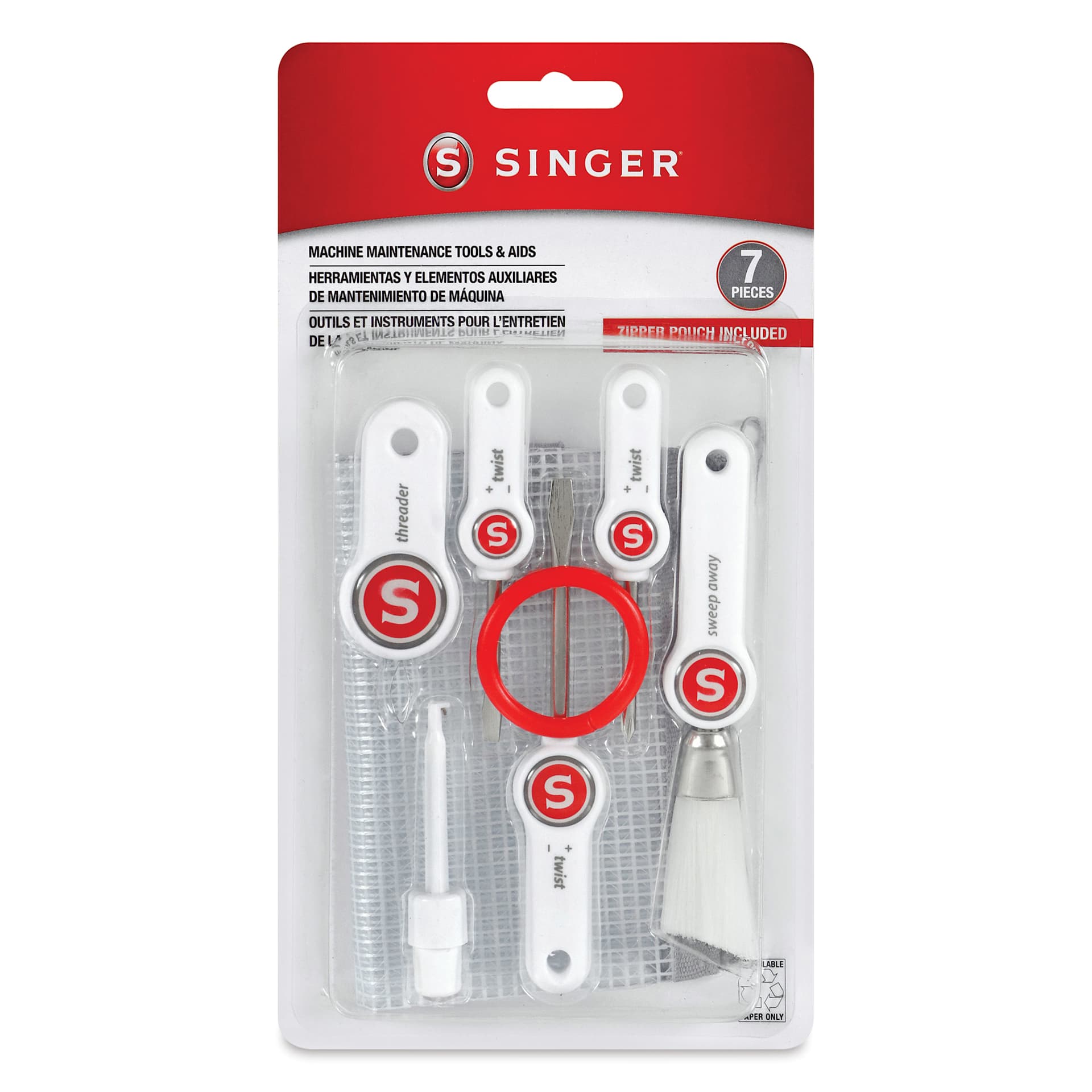 Singer Sewing Machine Maintenance Tool Set - front of packaging