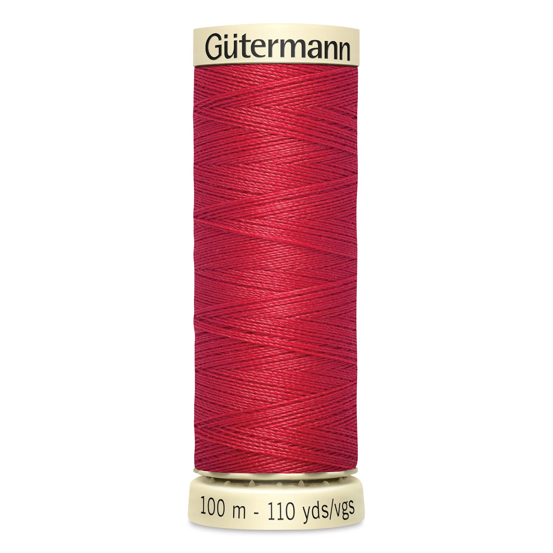 Gutermann Sew-All Polyester Thread - True Red, 110 yd Spool