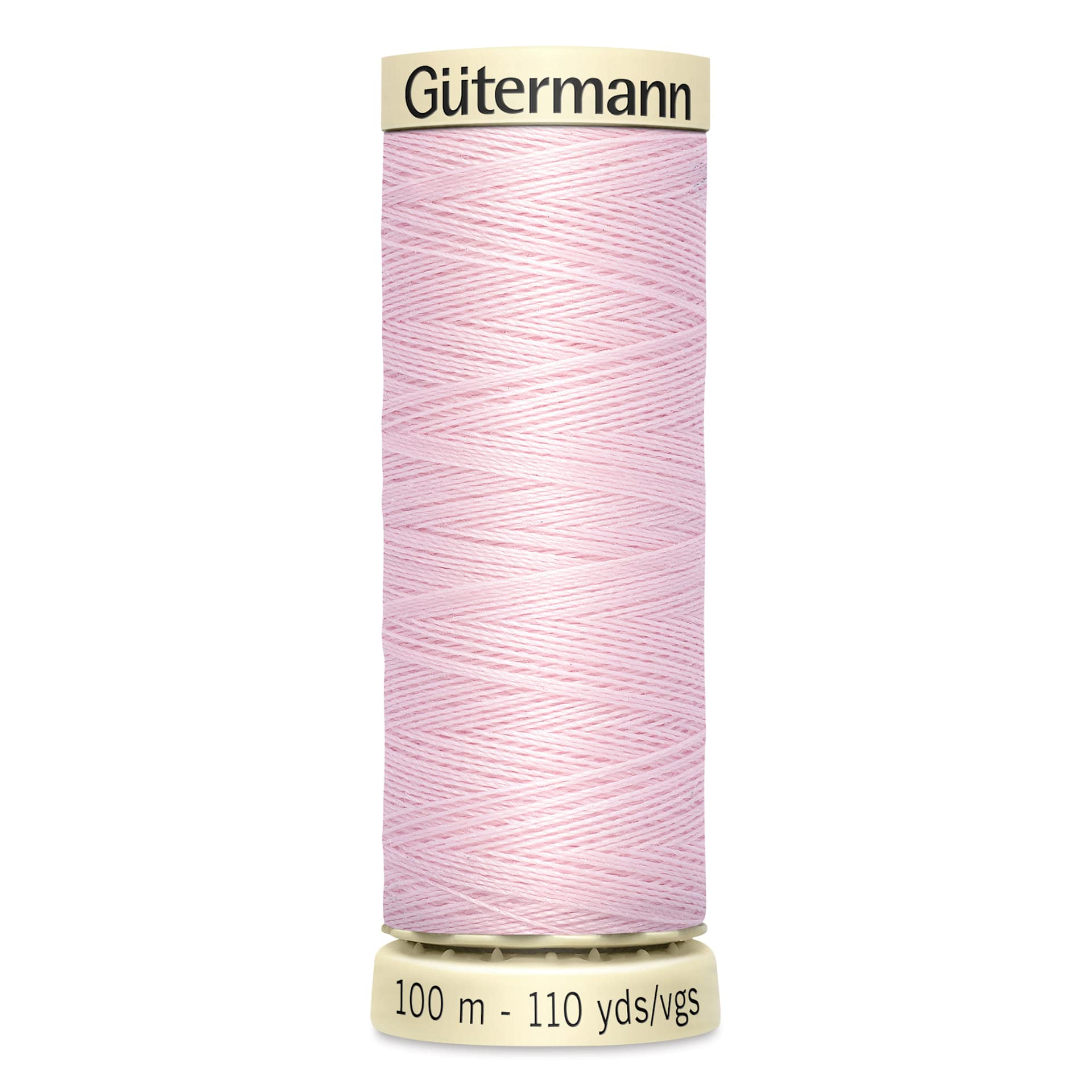Gutermann Sew-All Polyester Thread - Pale Pink, 110 yd Spool