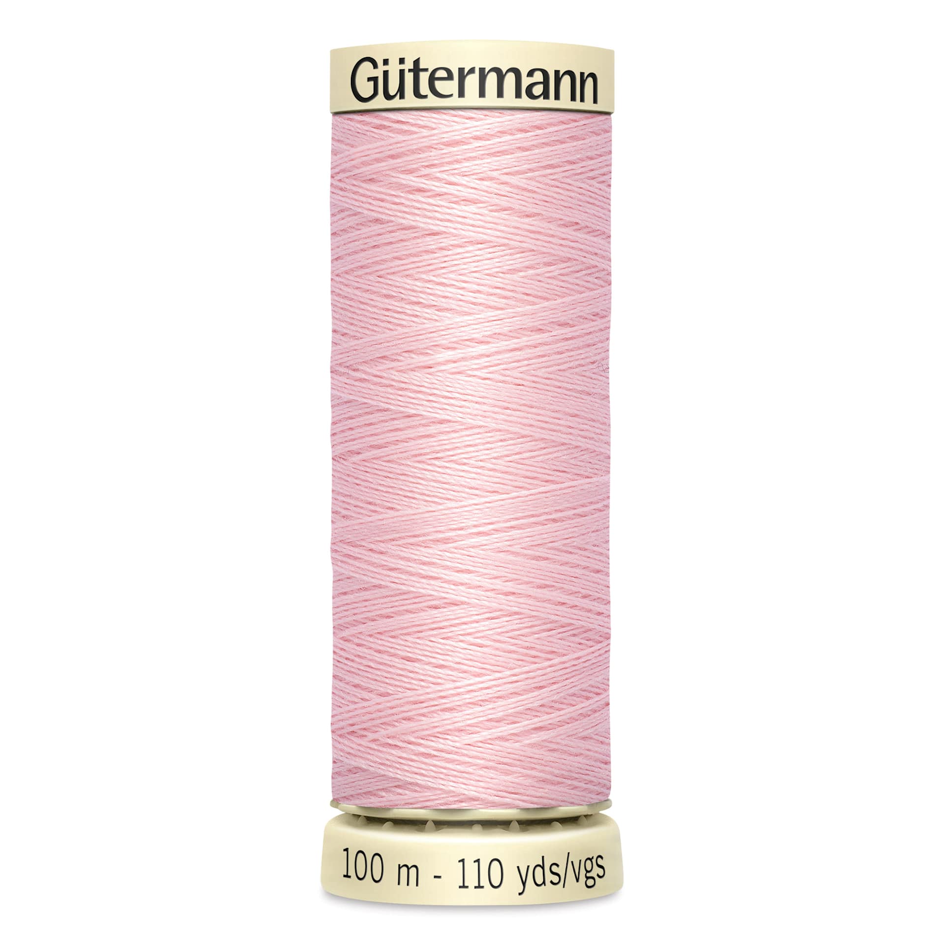 Gutermann Sew-All Polyester Thread - Petal Pink, 110 yd Spool