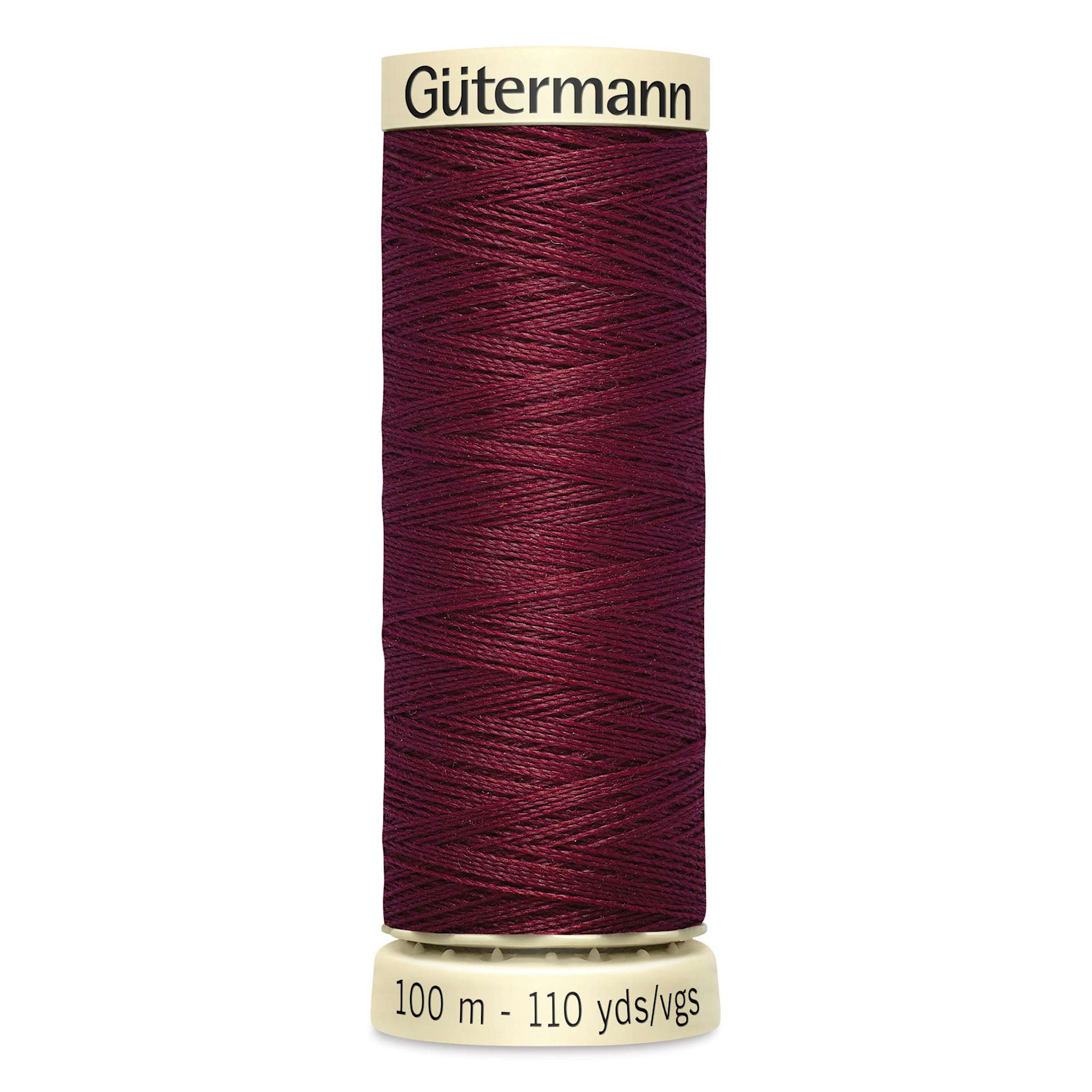 Gutermann Sew-All Polyester Thread - Maroon, 110 yd Spool