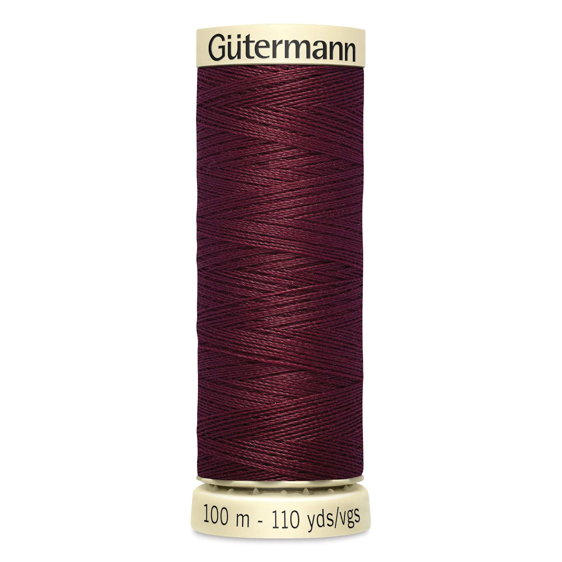 Gutermann Sew-All Polyester Thread - Burgundy, 110 yd Spool