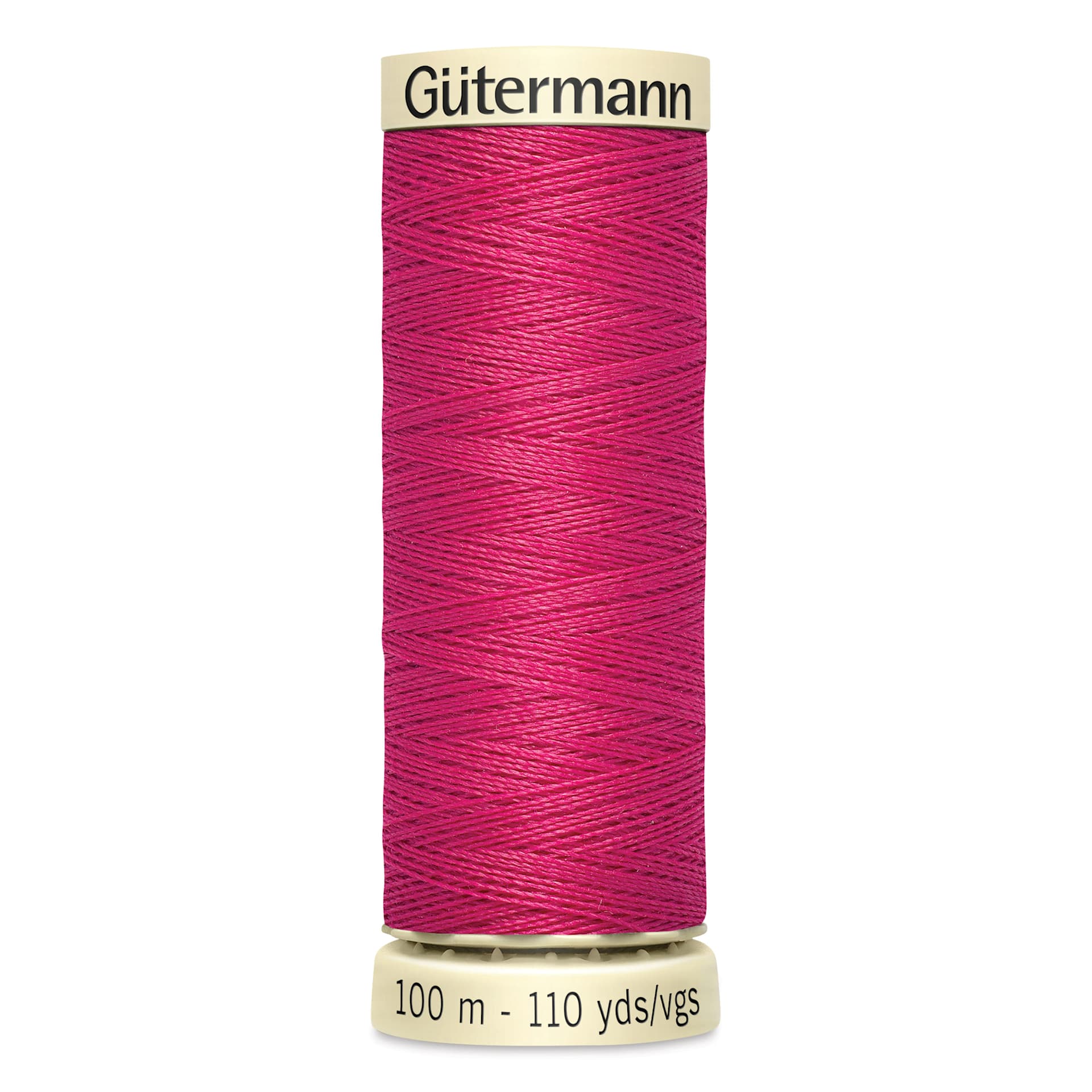 Gutermann Sew-All Polyester Thread - Raspberry, 110 yd Spool