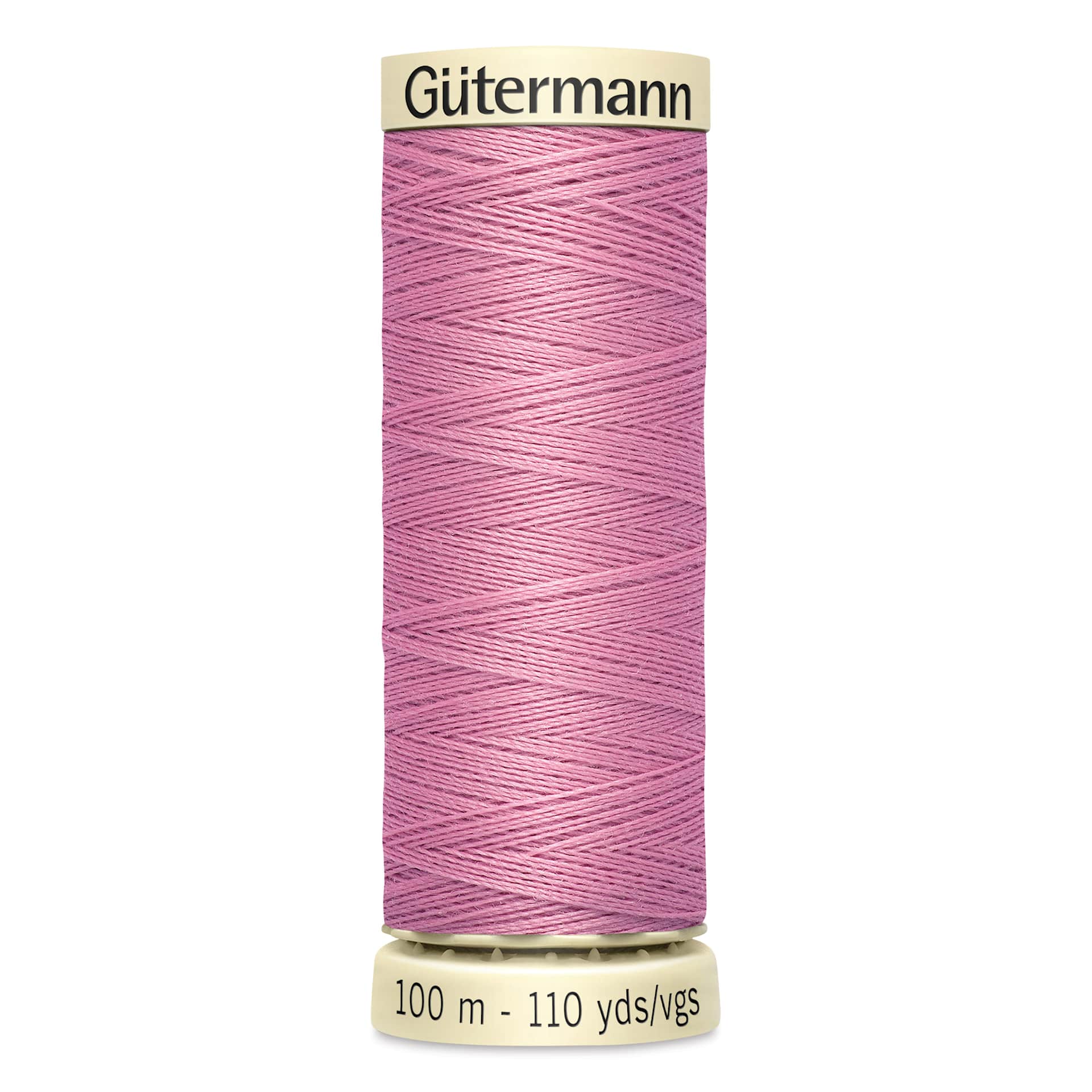 Gutermann Sew-All Polyester Thread - Medium Rose, 110 yd Spool