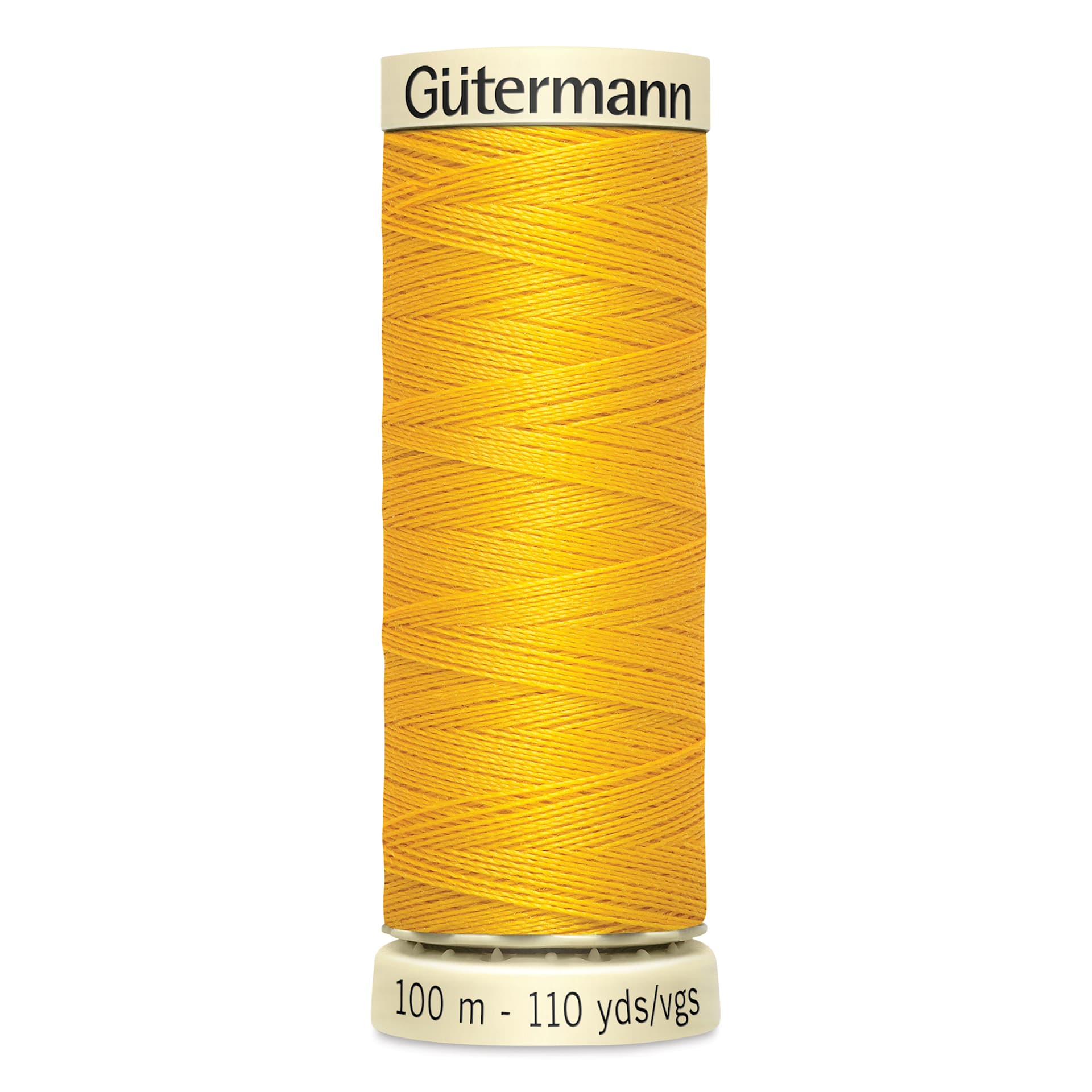 Gutermann Sew-All Polyester Thread - Goldenrod, 110 yd Spool