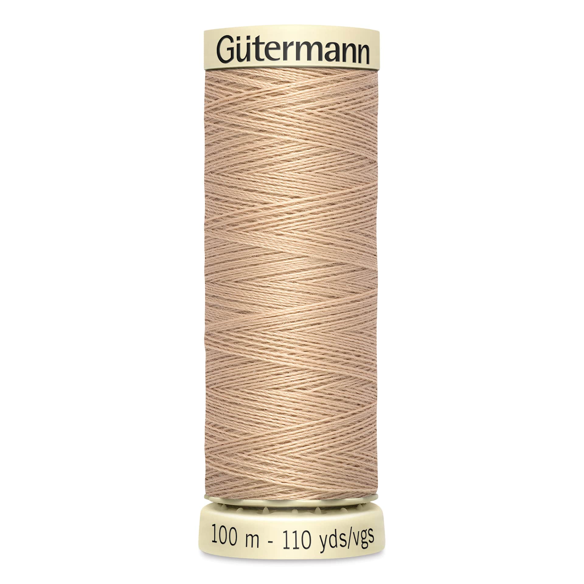 Gutermann Sew-All Polyester Thread - Flax, 110 yd Spool