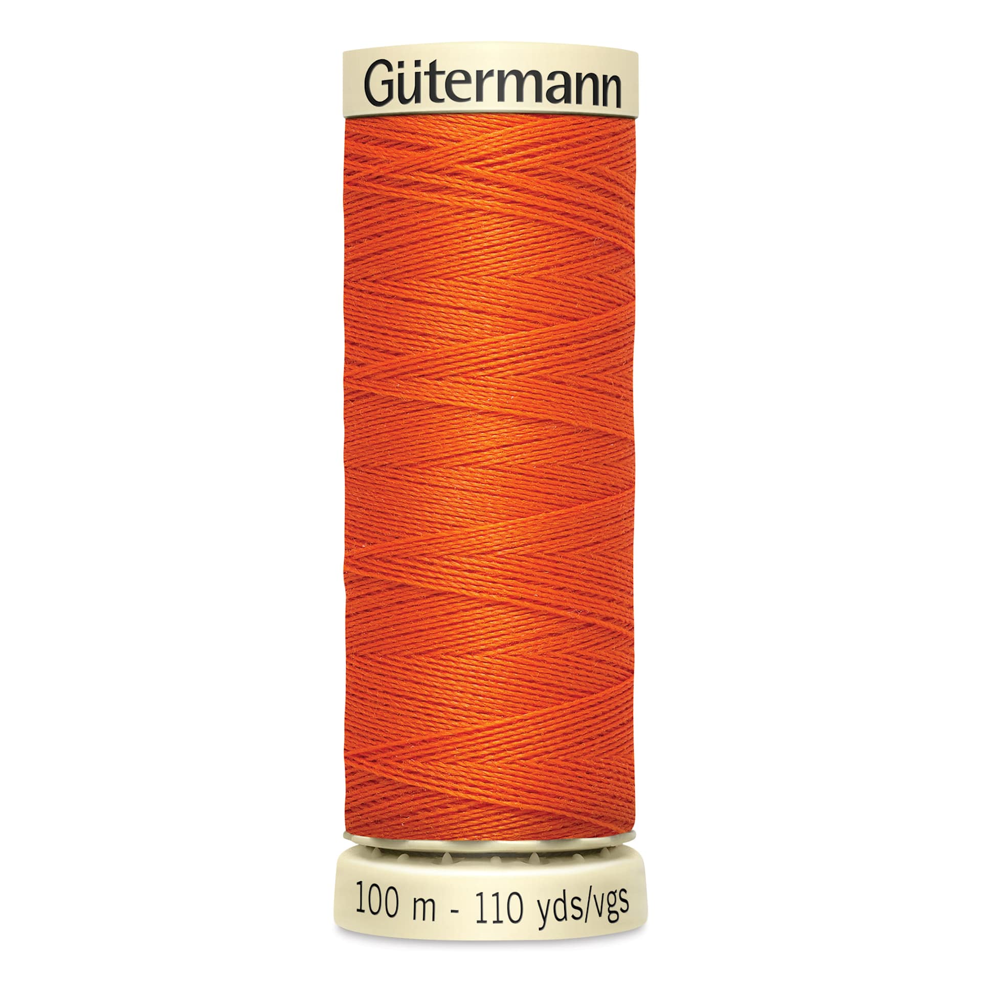 Gutermann Sew-All Polyester Thread - Orange, 110 yd Spool