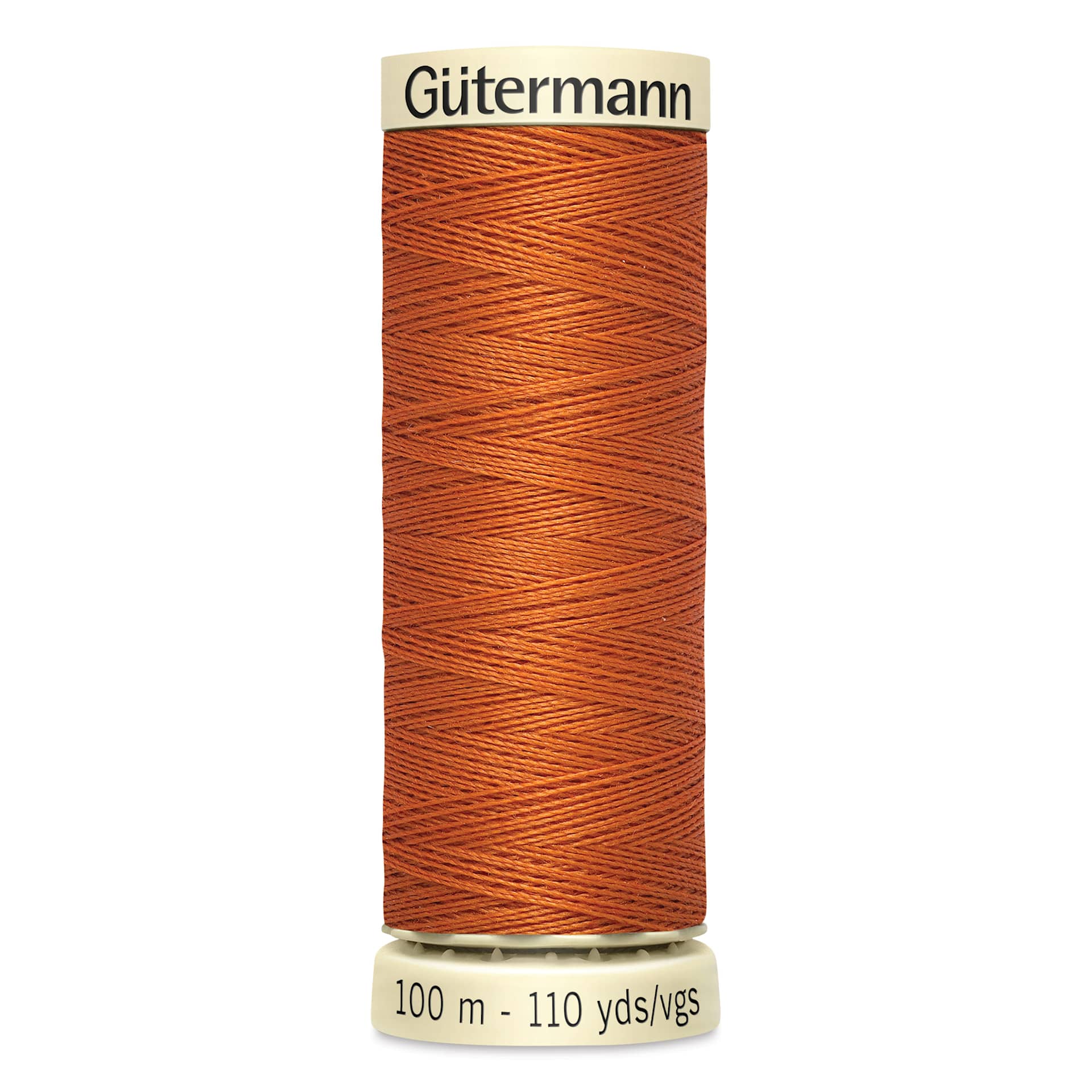 Gutermann Sew-All Polyester Thread - Carrot, 110 yd Spool