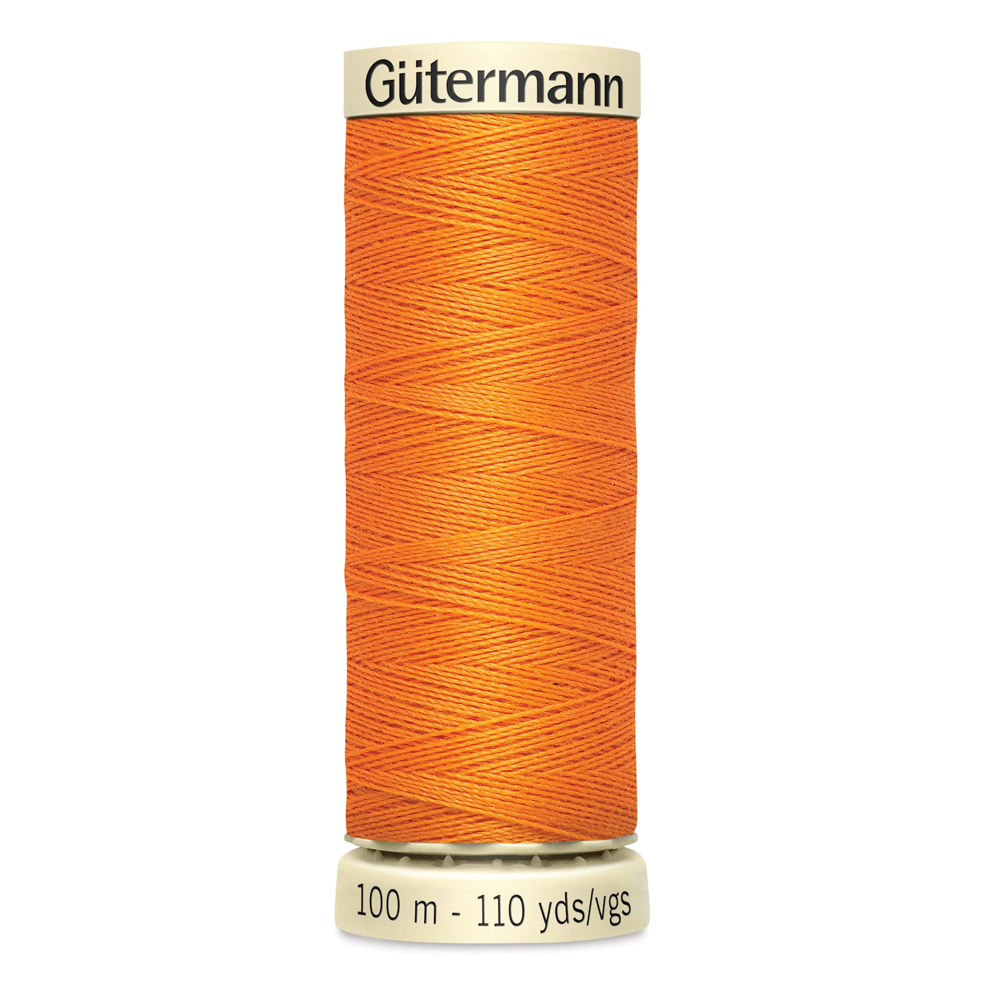 Gutermann Sew-All Polyester Thread - Tangerine, 110 yd Spool