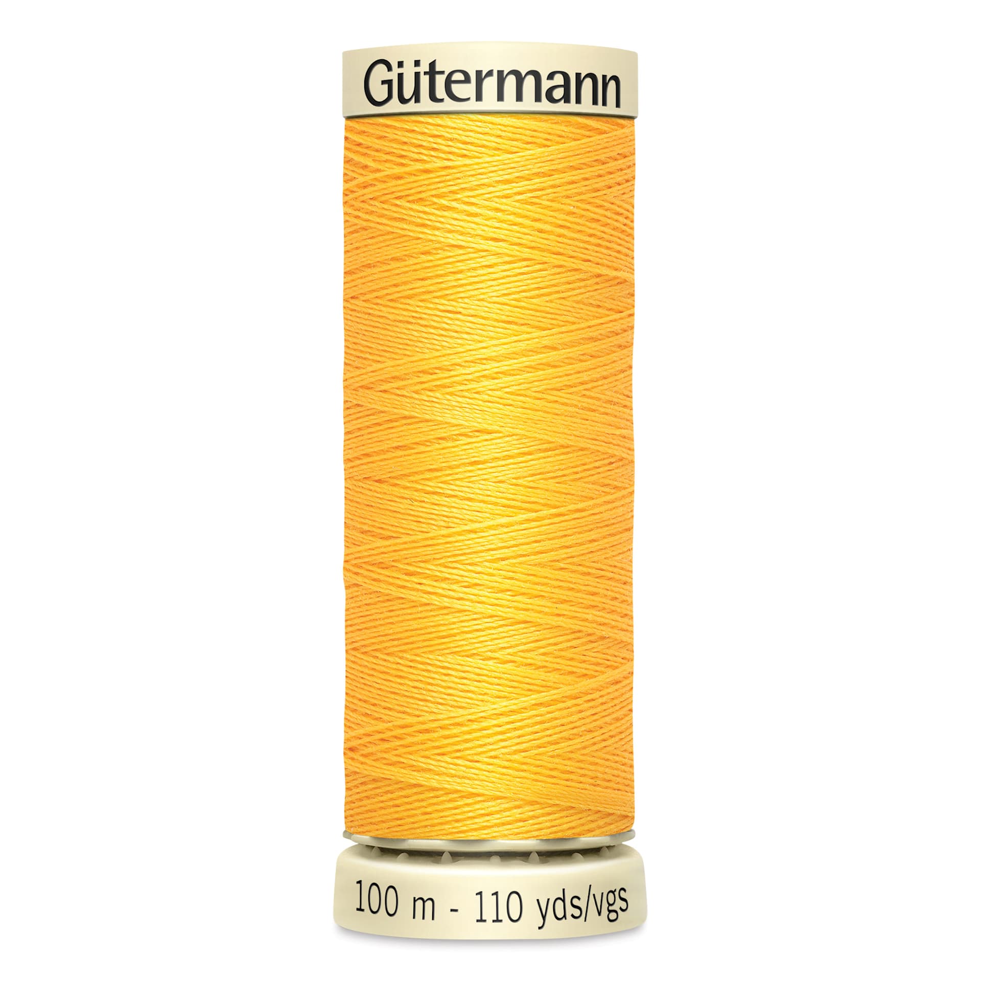 Gutermann Sew-All Polyester Thread - Saffron, 110 yd Spool
