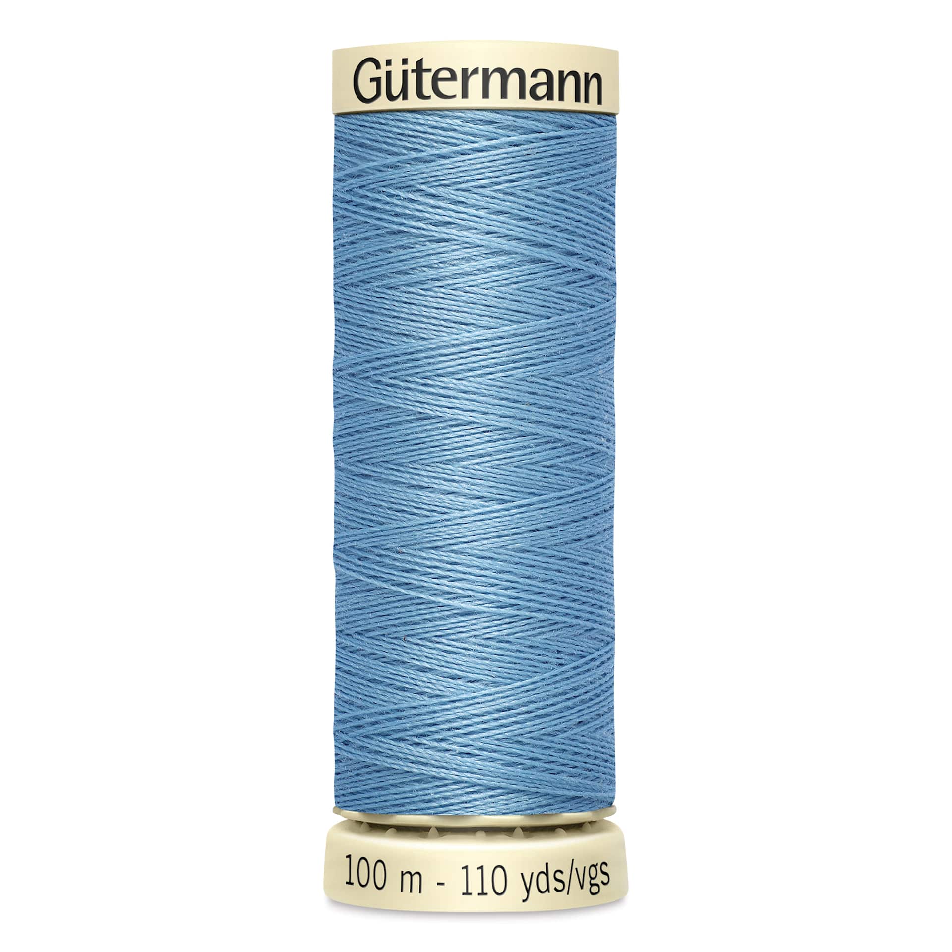 Gutermann Sew-All Polyester Thread - Copen Blue, 110 yd Spool