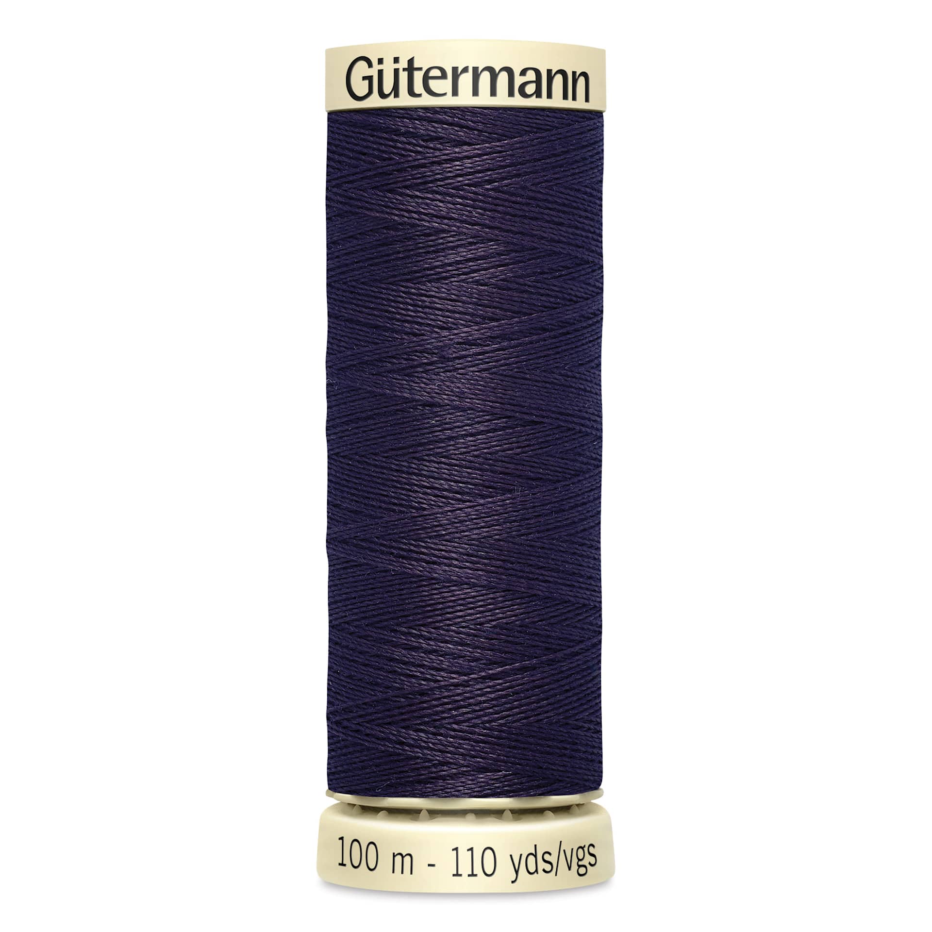 Gutermann Sew-All Polyester Thread - Dark Plum, 110 yd Spool