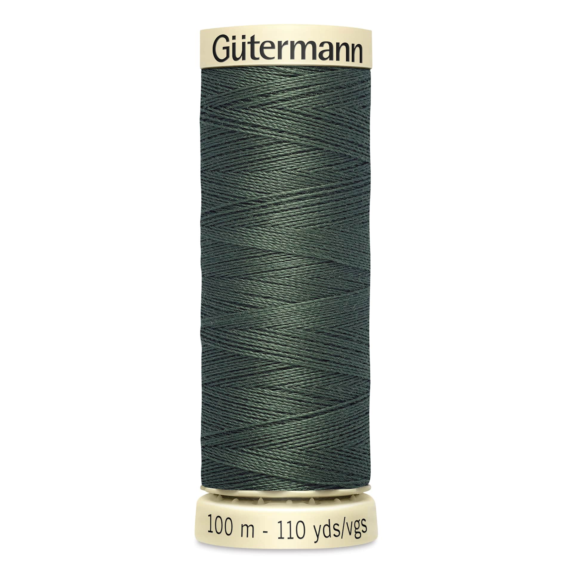 Gutermann Sew-All Polyester Thread - Khaki Green, 110 yd Spool