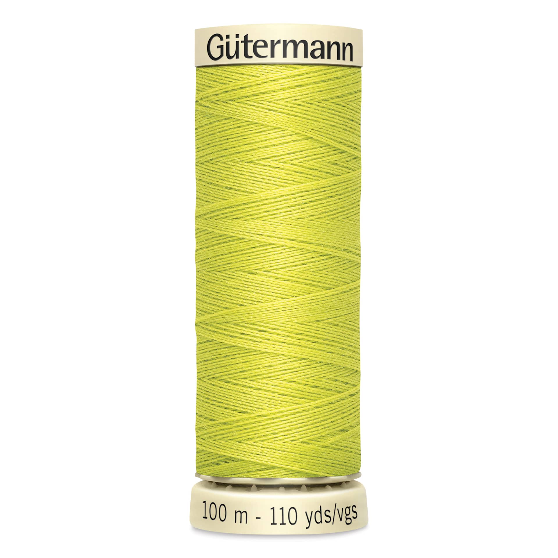 Gutermann Sew-All Polyester Thread - Lime, 110 yd Spool