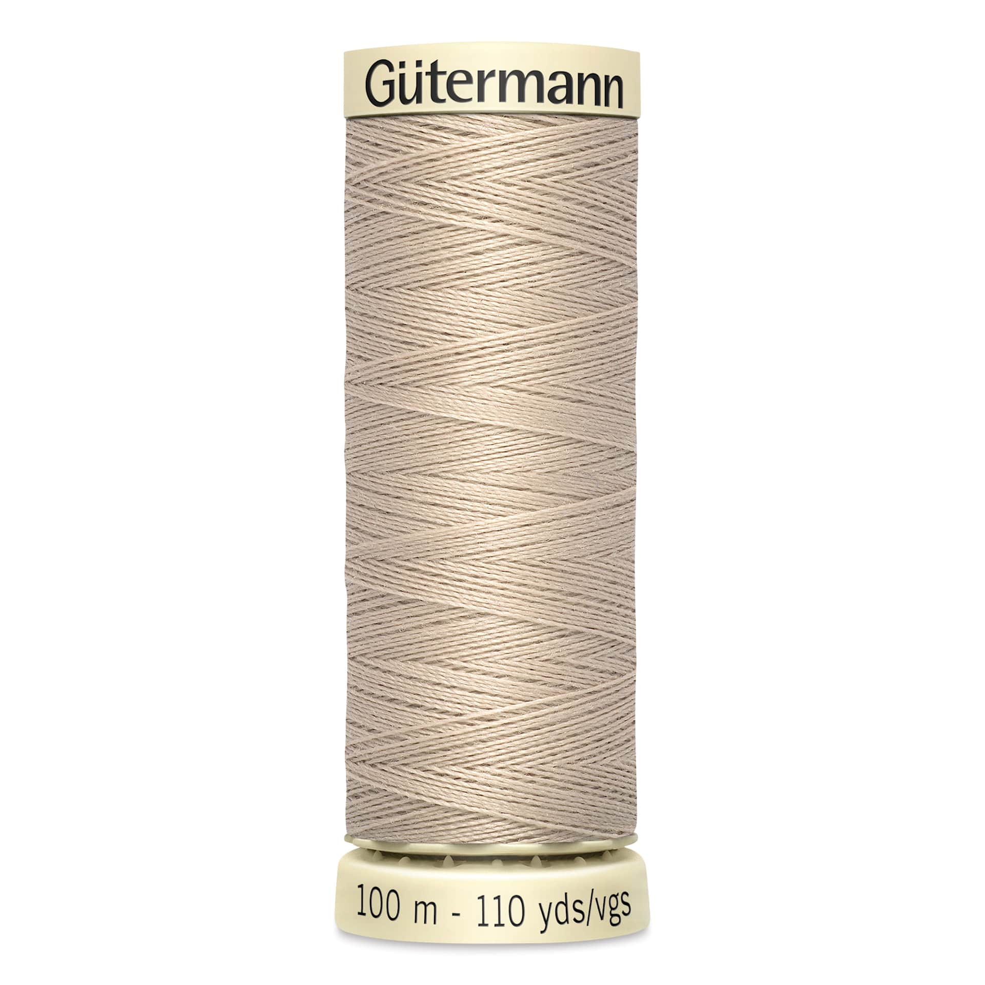 Gutermann Sew-All Polyester Thread - Sand, 110 yd Spool