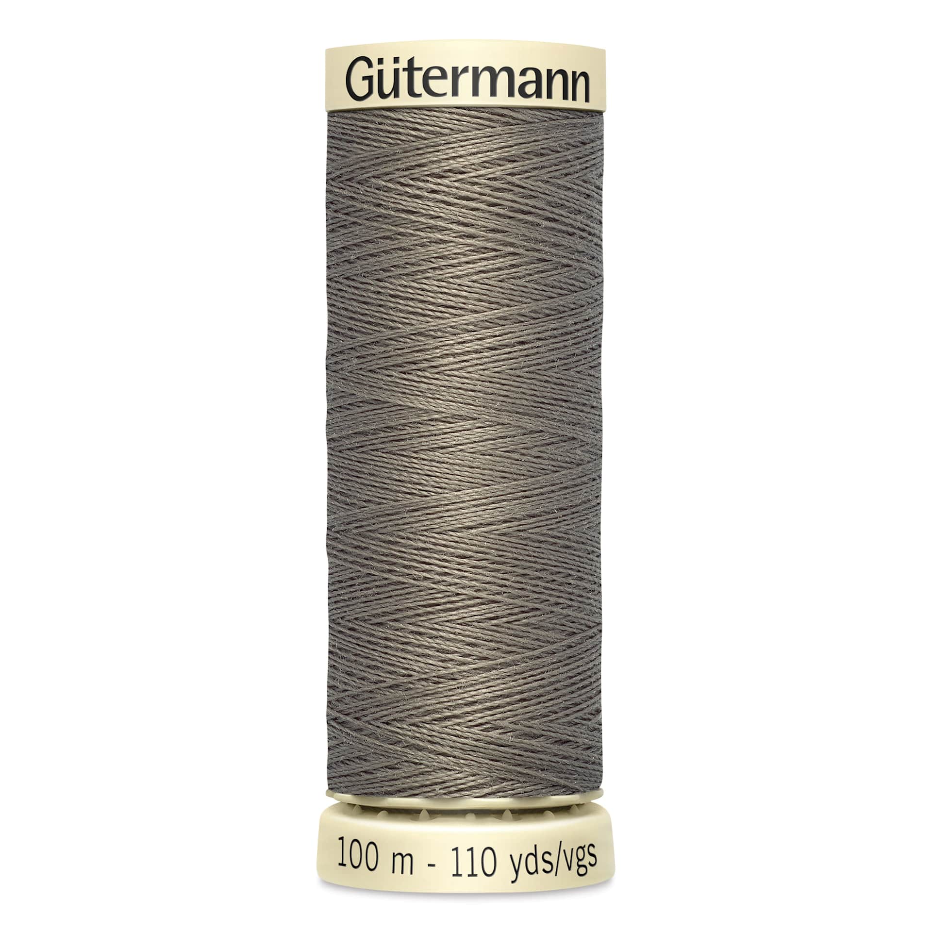 Gutermann Sew-All Polyester Thread - Taupe, 110 yd Spool