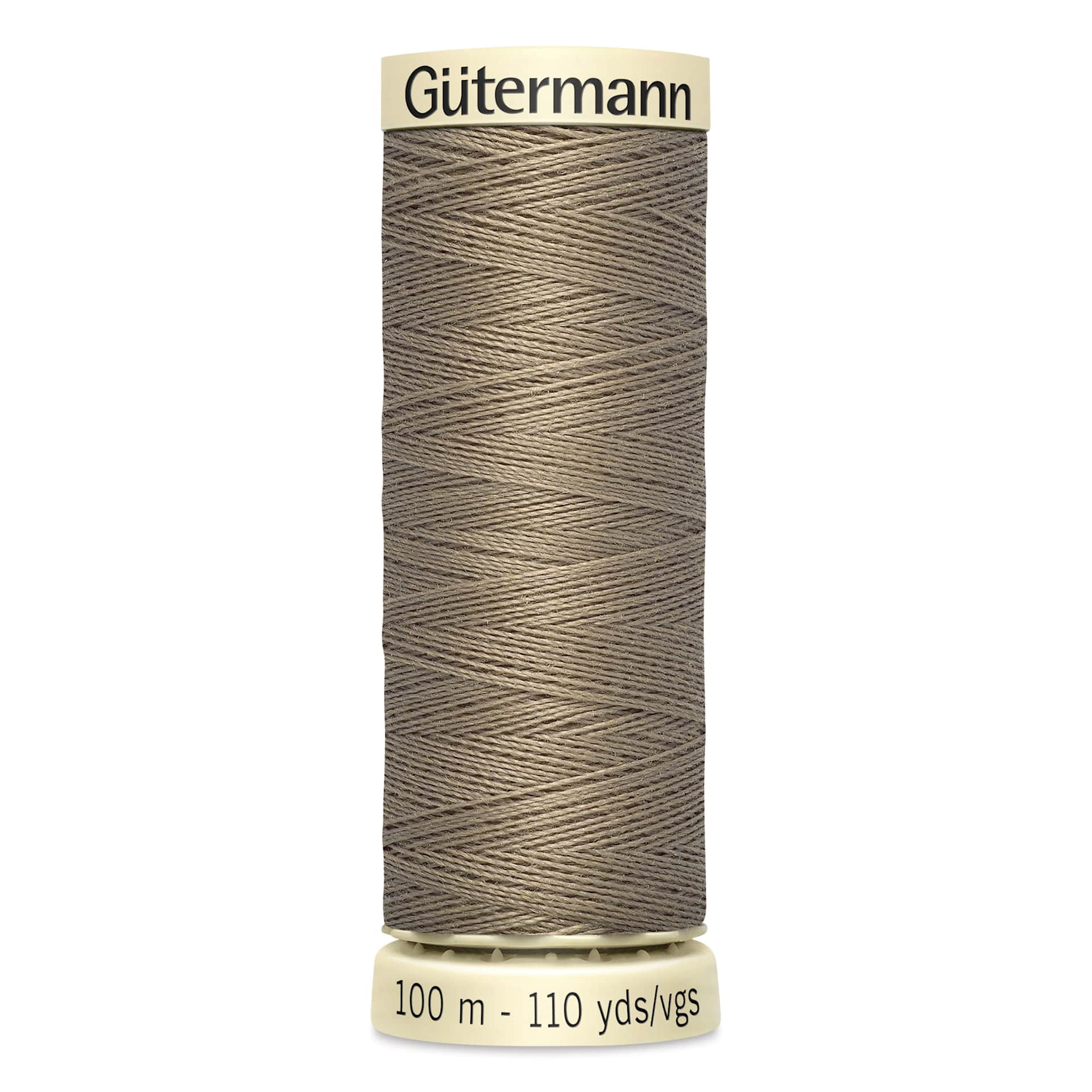 Gutermann Sew-All Polyester Thread - Light Fawn, 110 yd Spool