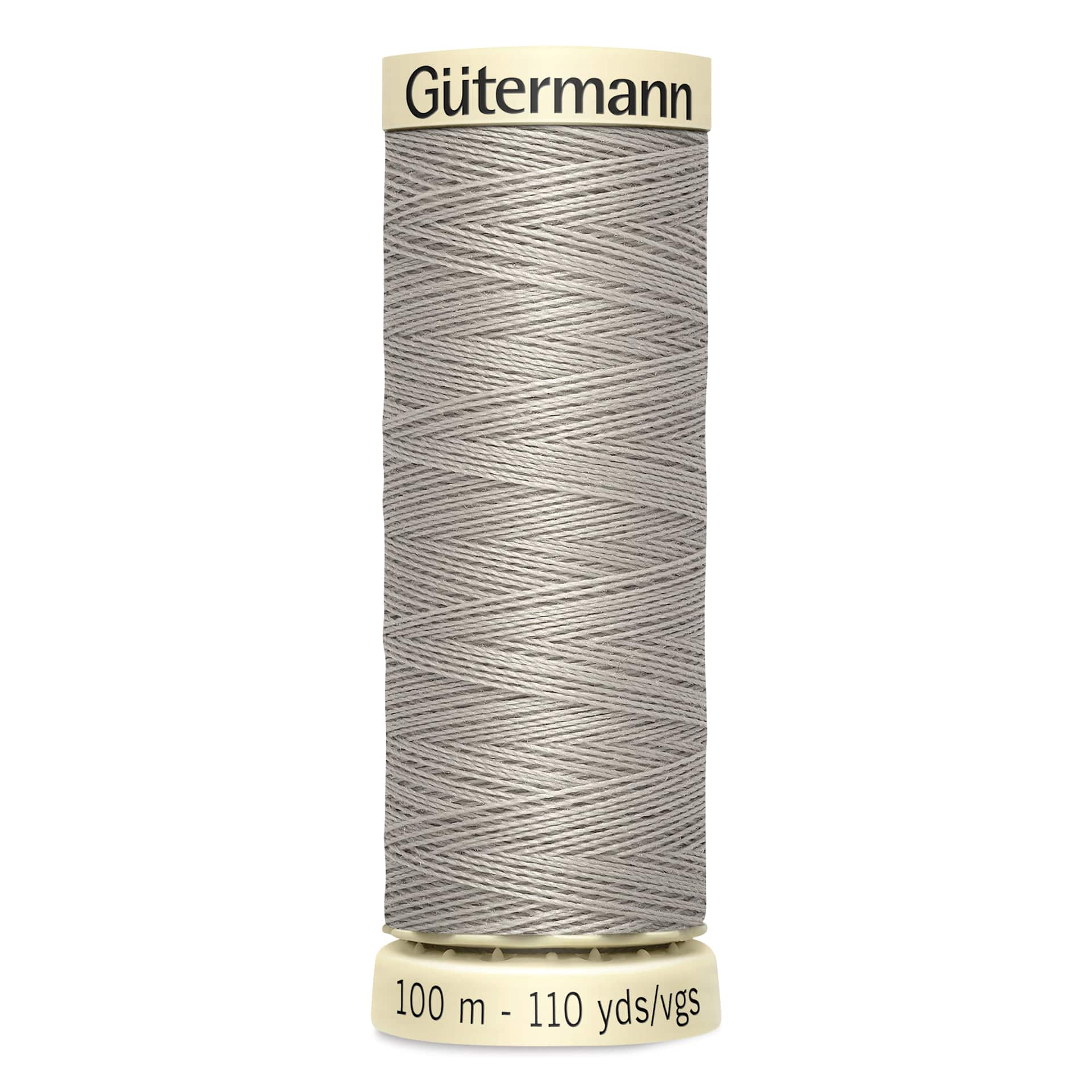 Gutermann Sew-All Polyester Thread - Light Beige, 110 yd Spool