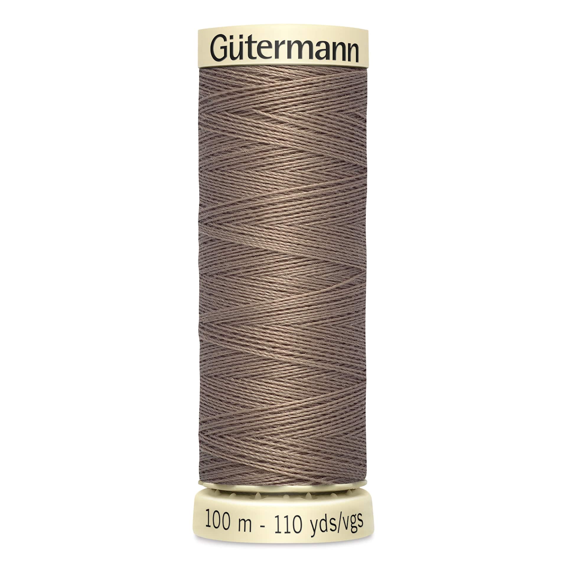 Gutermann Sew-All Polyester Thread - Fawn Beige, 110 yd Spool
