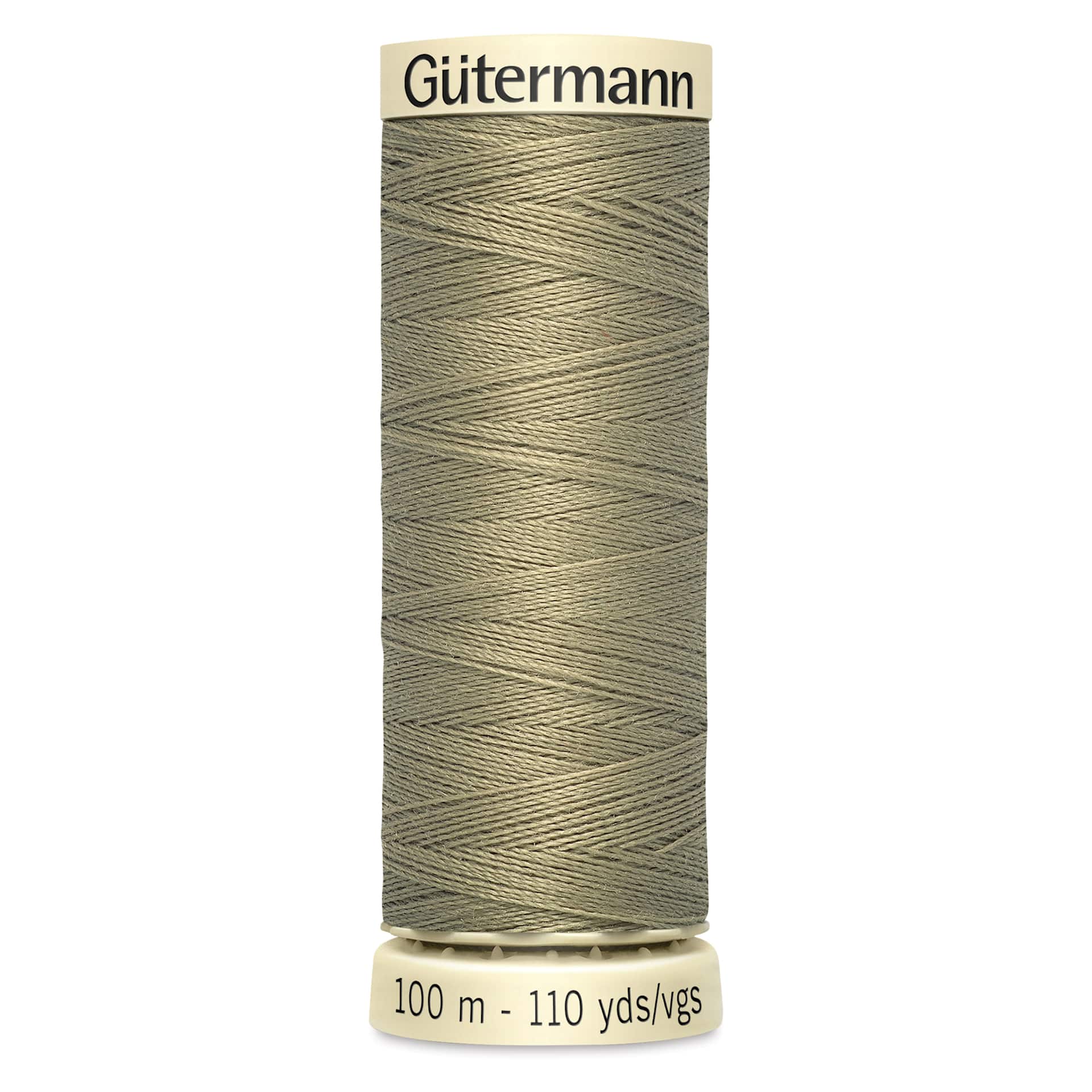 Gutermann Sew-All Polyester Thread - Pebble, 110 yd Spool