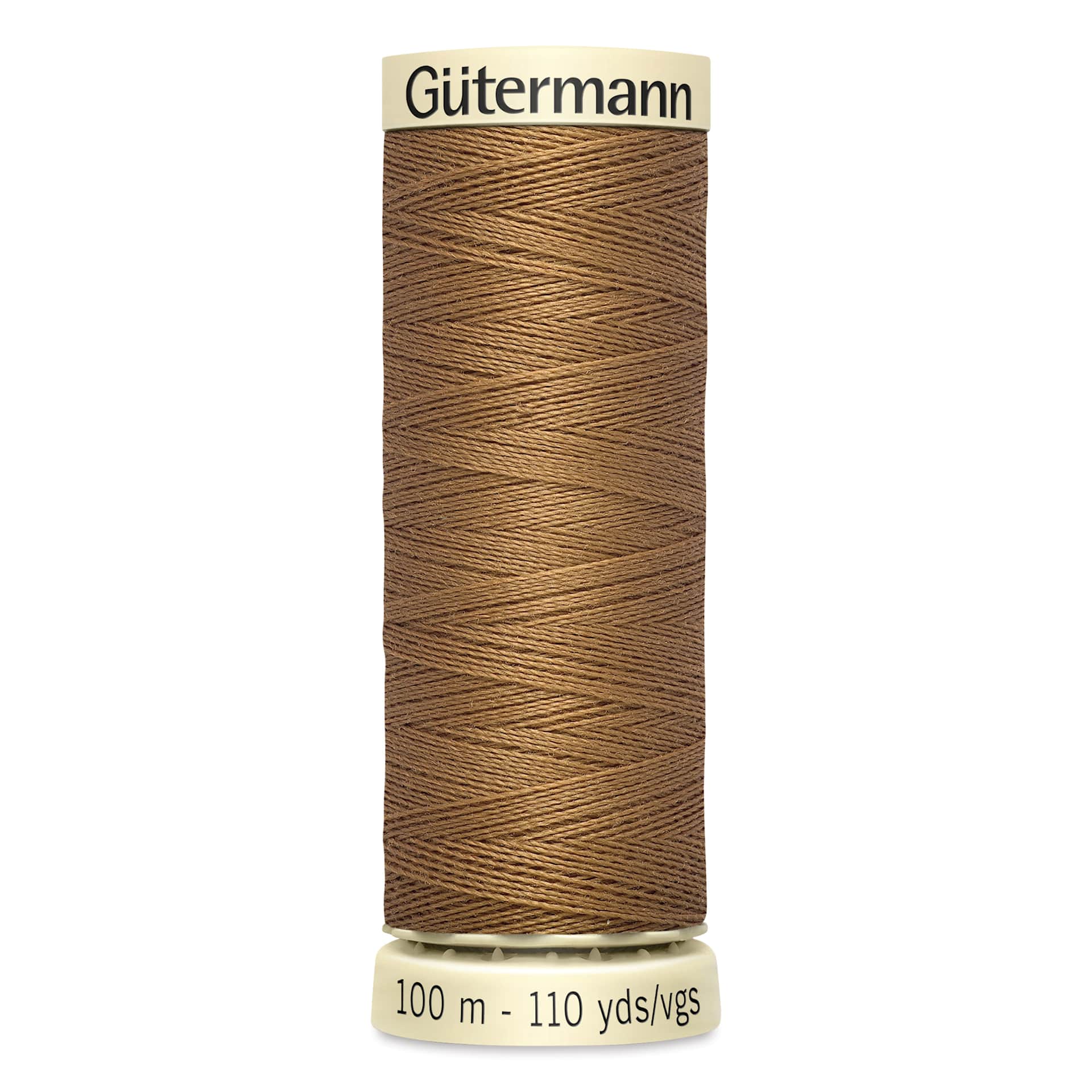 Gutermann Sew-All Polyester Thread - Goldstone, 110 yd Spool