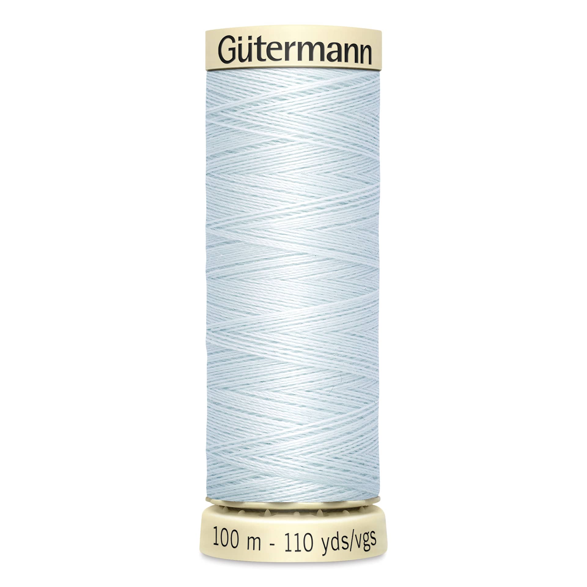Gutermann Sew-All Polyester Thread - Silver Shine, 110 yd Spool