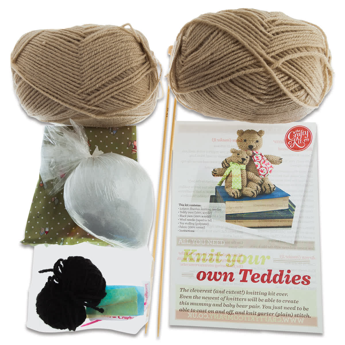 The Crafty Kit Company Knitting Kits