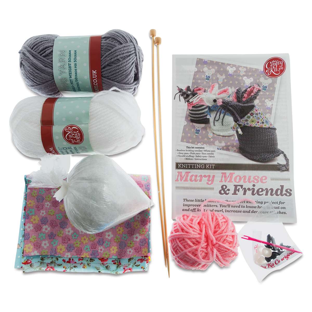 The Crafty Kit Company Knitting Kits