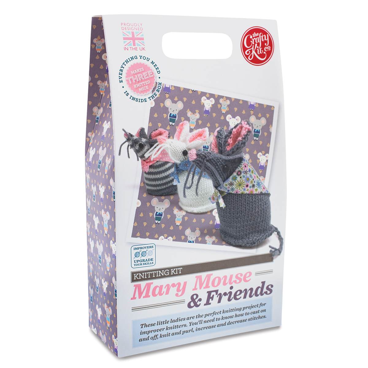 The Crafty Kit Company Knitting Kits