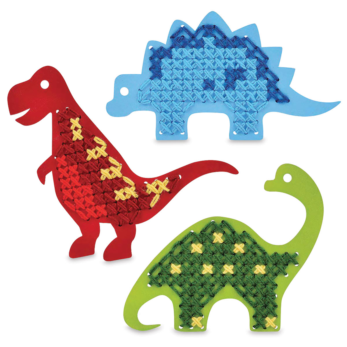 Cross Stitch Style Big Stitch DIY Wall Art Sets