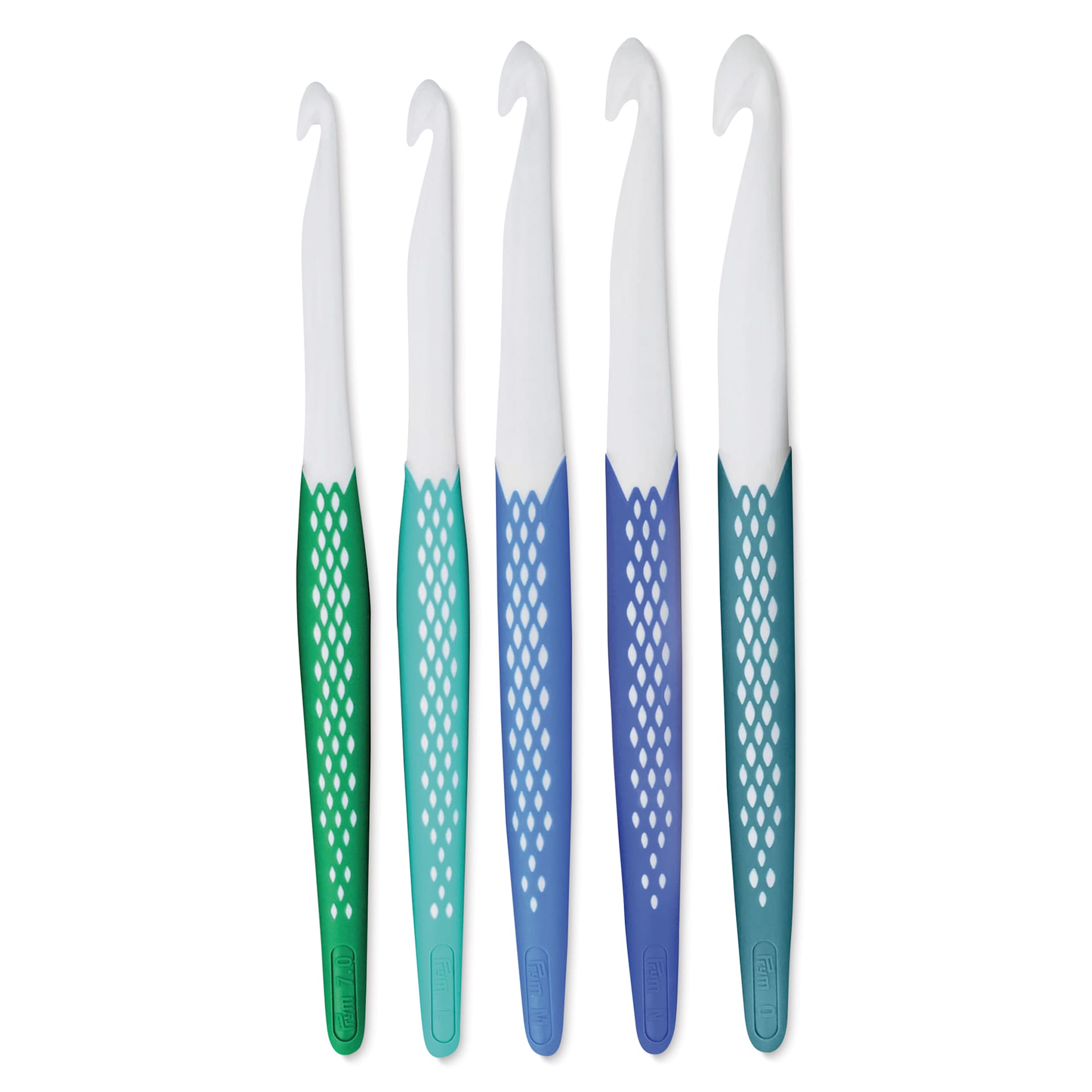 Crochet Hook Sets - Large, Set of 5, outside of packaging.
