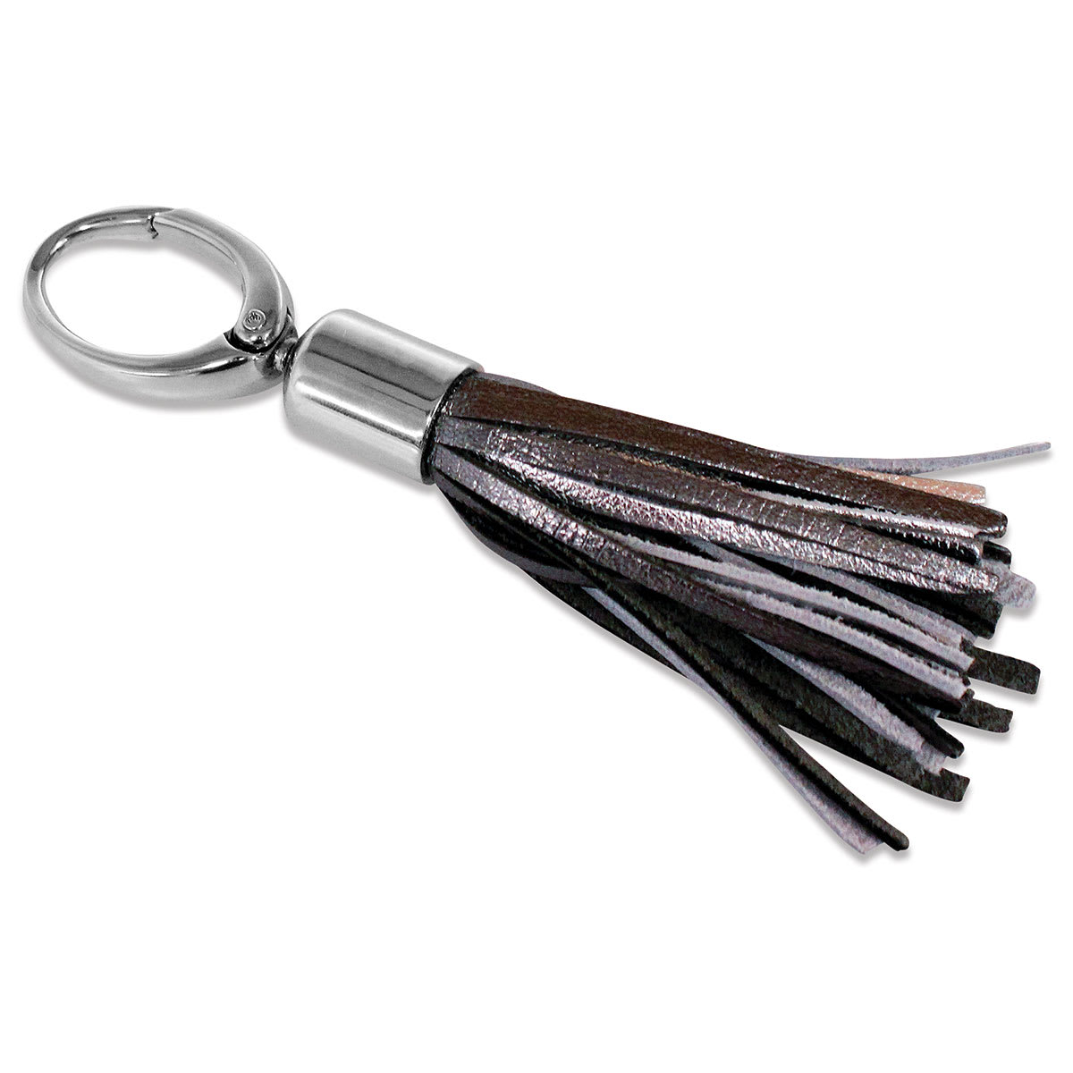 Realeather Tassel Clip - leather fringe not included 
