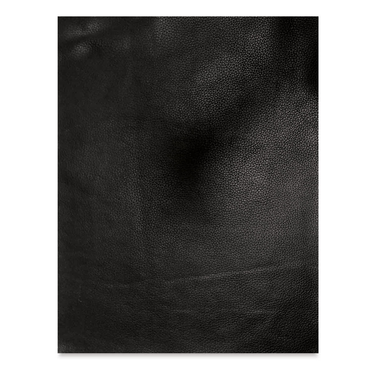 Realeather Premium Trim Leather - Black, leather sheet