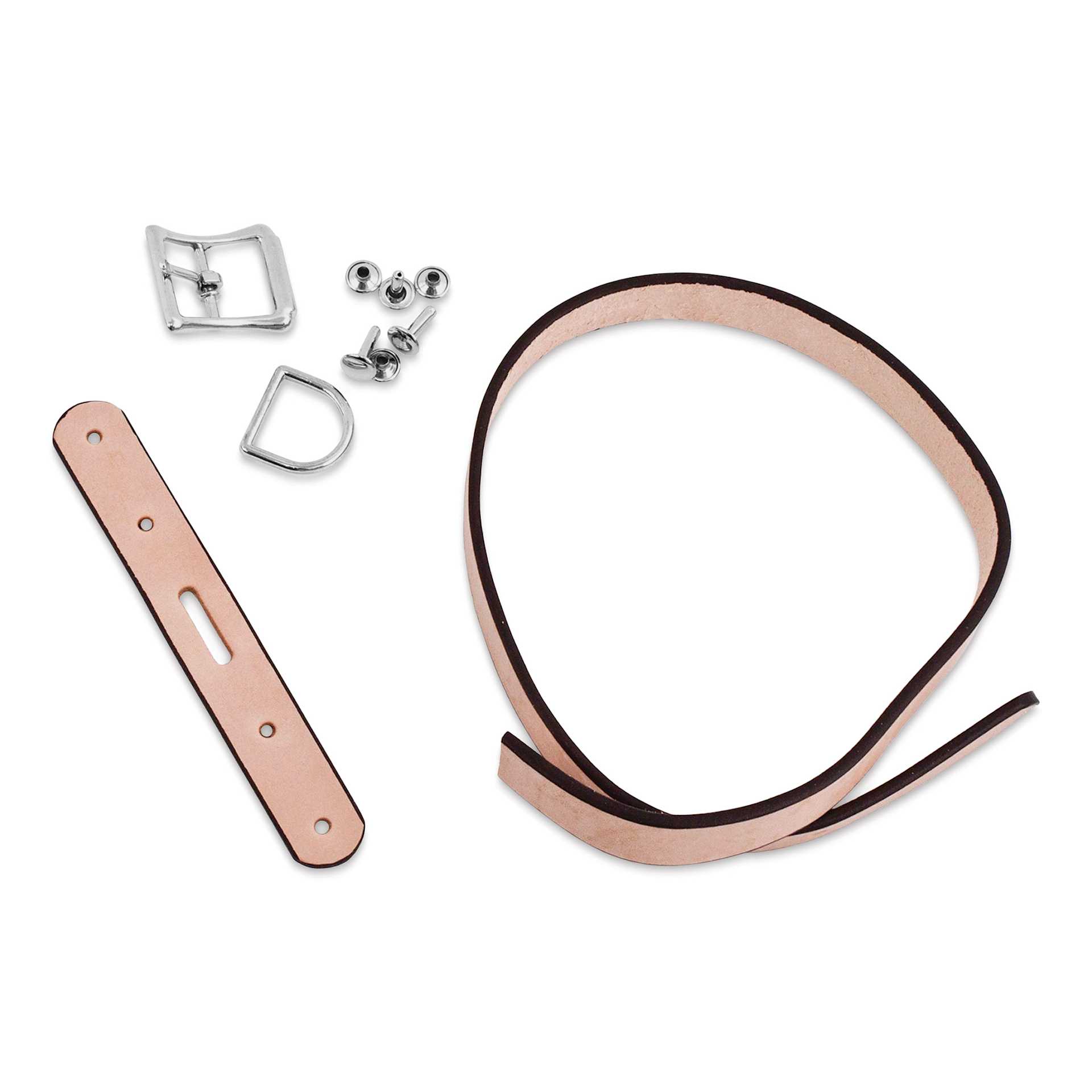 Realeather Leather Dog Collar Kit, out of packaging